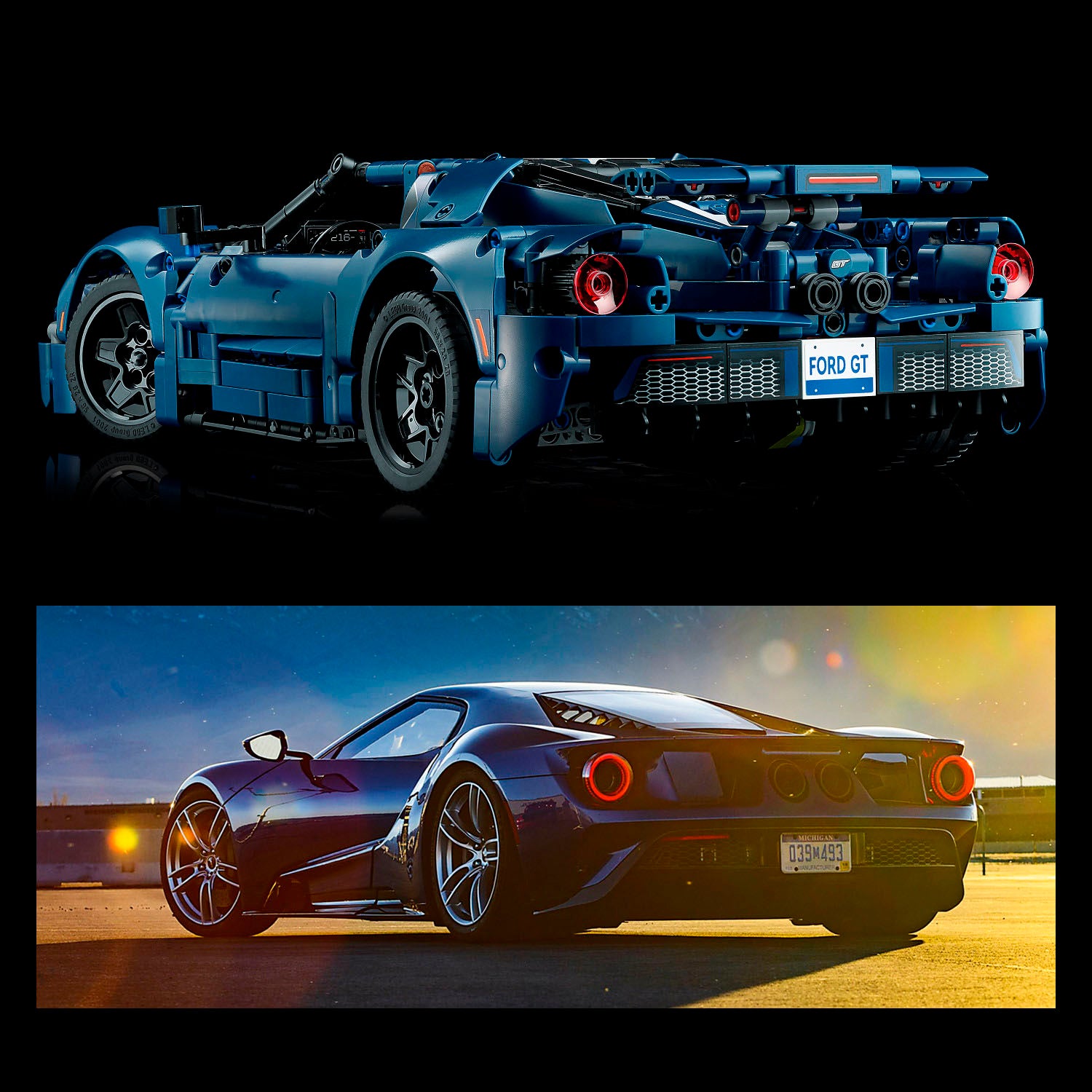 LEGO Technic 2022 Ford GT Automodell für Erwachsene 42154