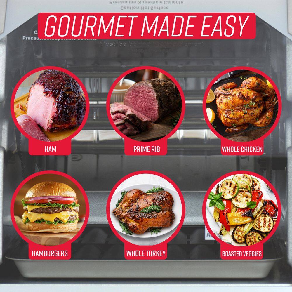 Ronco Showtime Platinum Digitaler Tischdrehgrill, Modell ST5000PLAT, Baujahr 2025