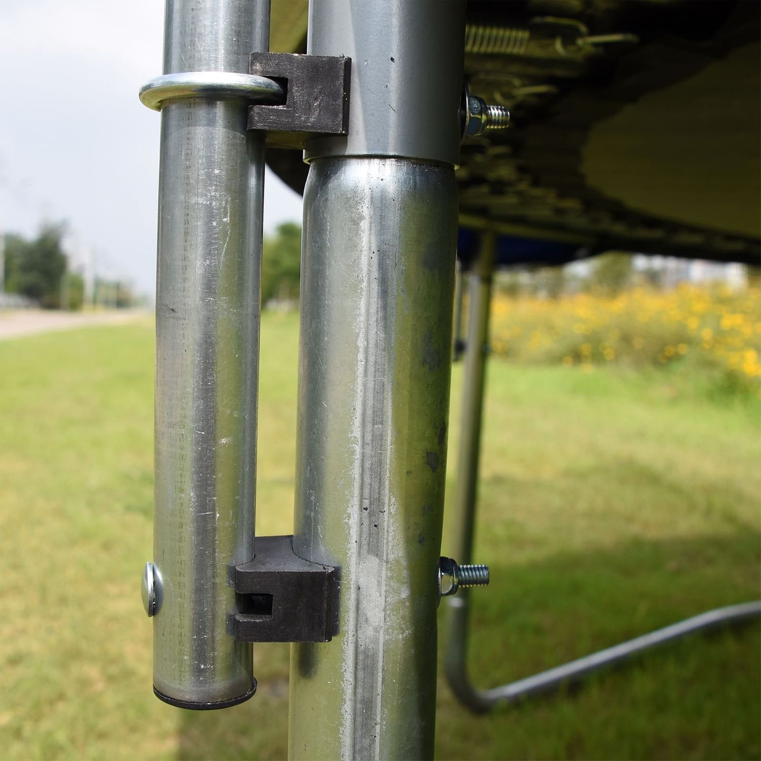 Børnetrampolin udendørs legetøj Fly Ø183x196 cm børnetrampolin med sikkerhedsnet