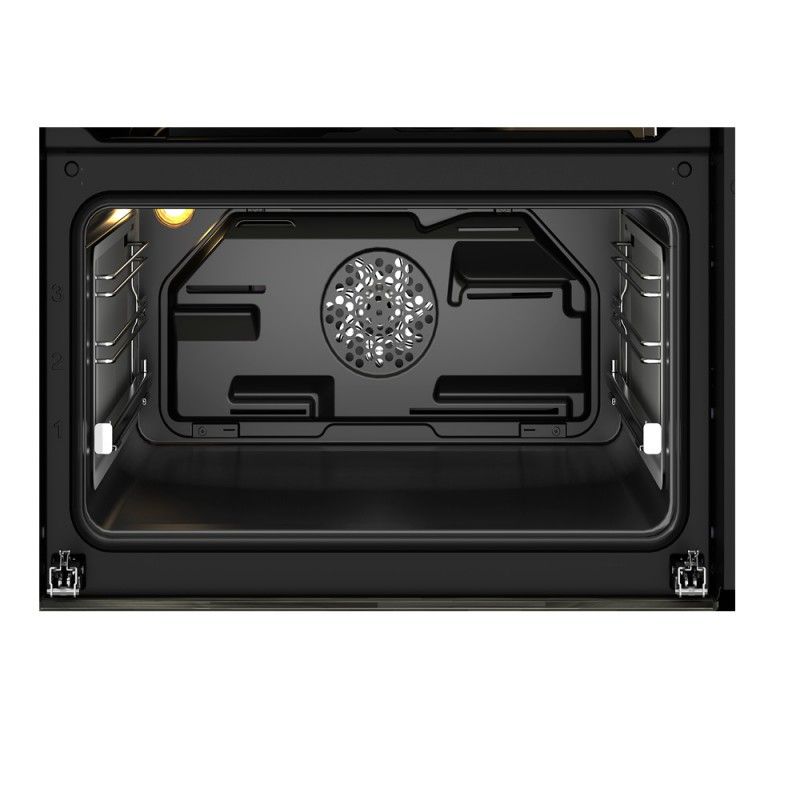 Beko BBCM13300XC Backofen, schwarzes Glas, 45 cm