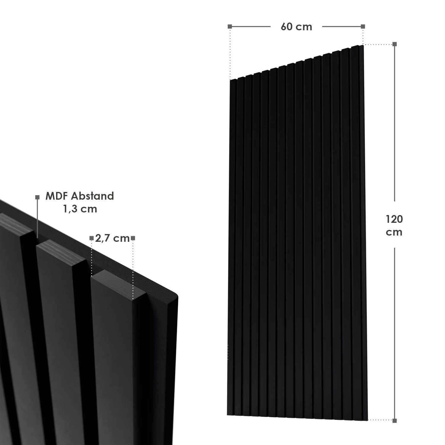 2025 panneaux muraux acoustiques par lot de 4