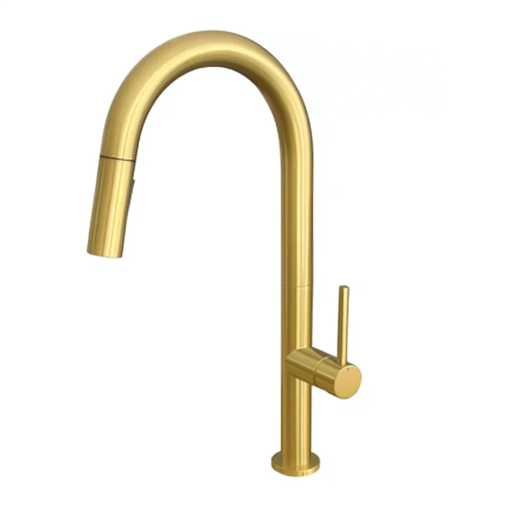 Robinet de cuisine monocommande en laiton pour évier, 4,75 × 22,4 × 43,3 cm - UVBz5dizPTfv