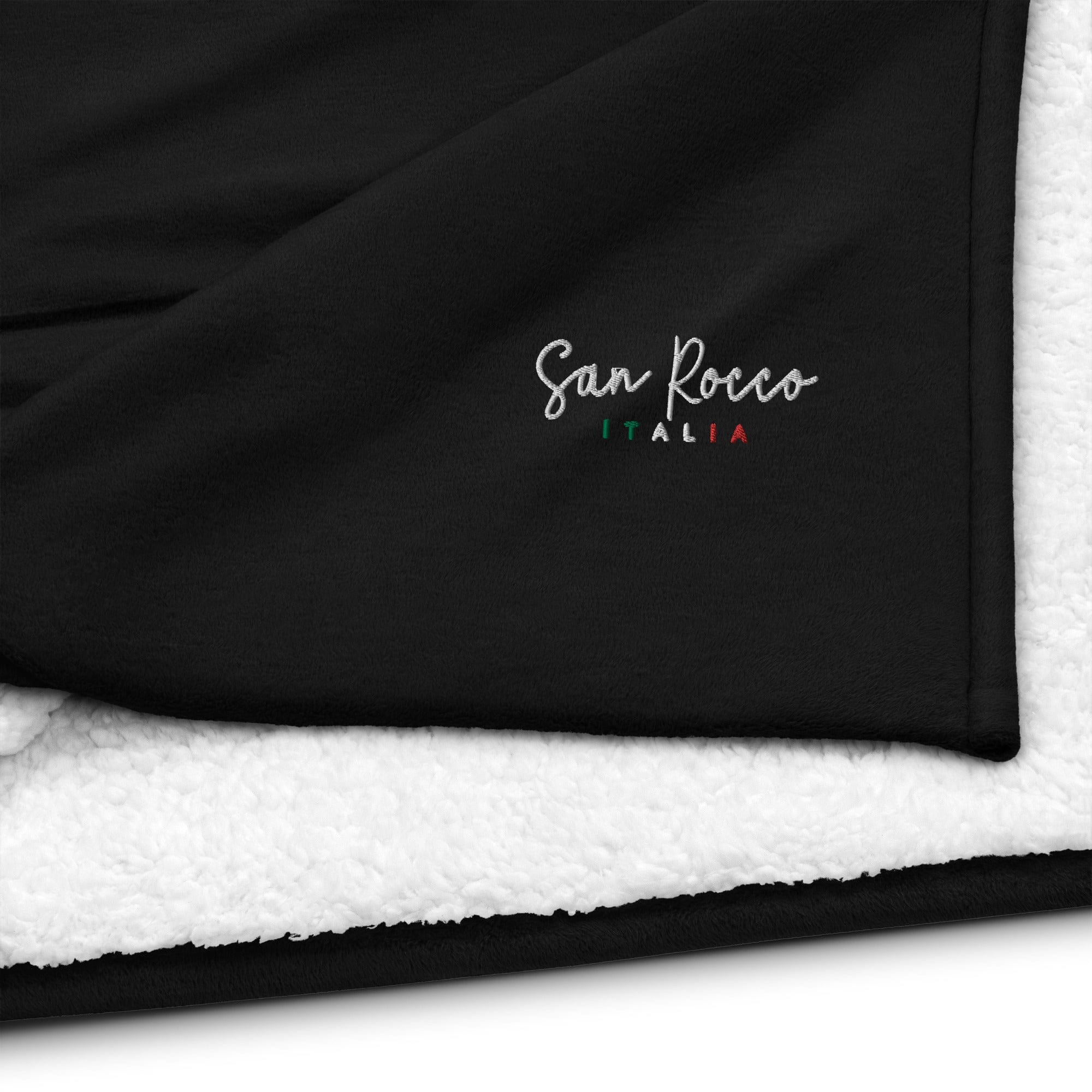 Premium San Rocco Italia sherpa blanket