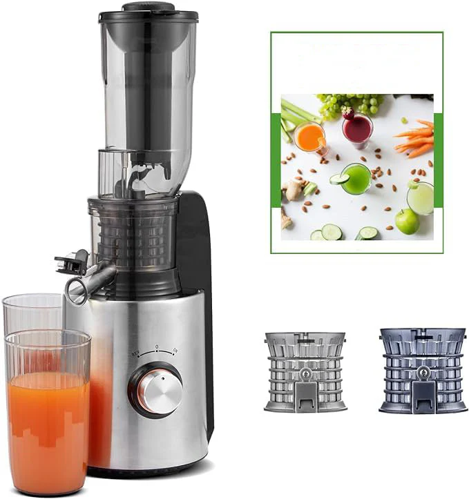 Kompakt langsomt tyggende juicepresse