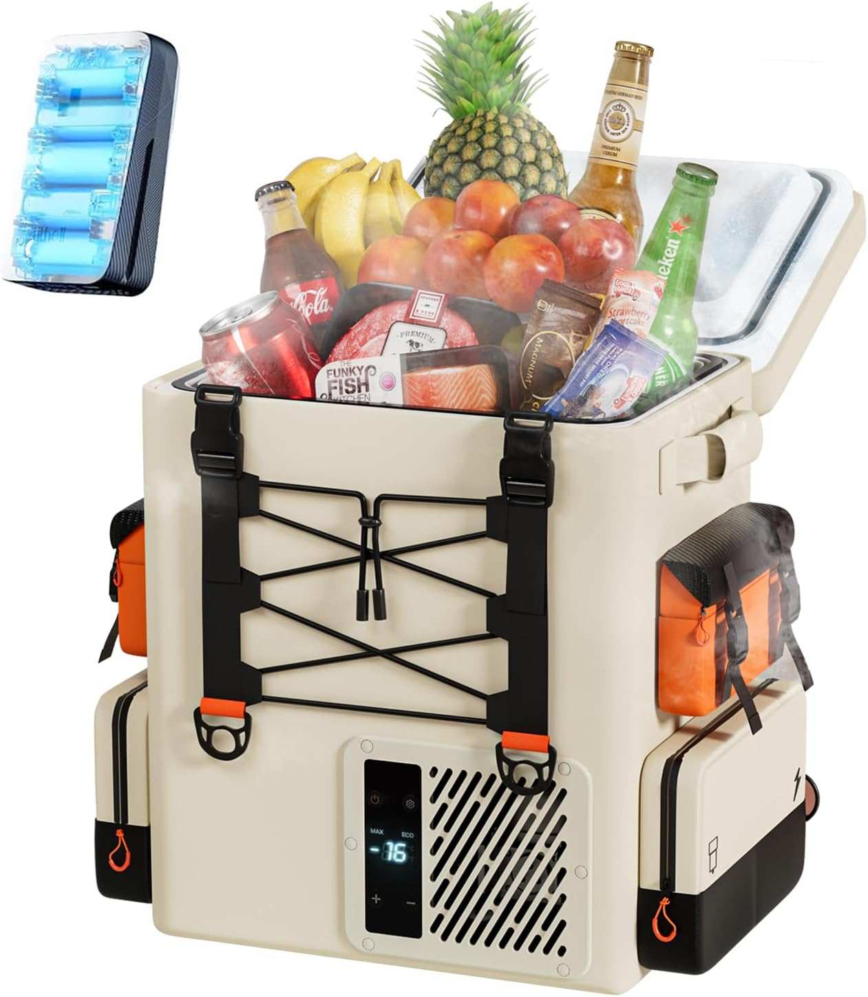 2025 Litheli FrozenPack – Bærbar rejsekøletaske i rygsækformat