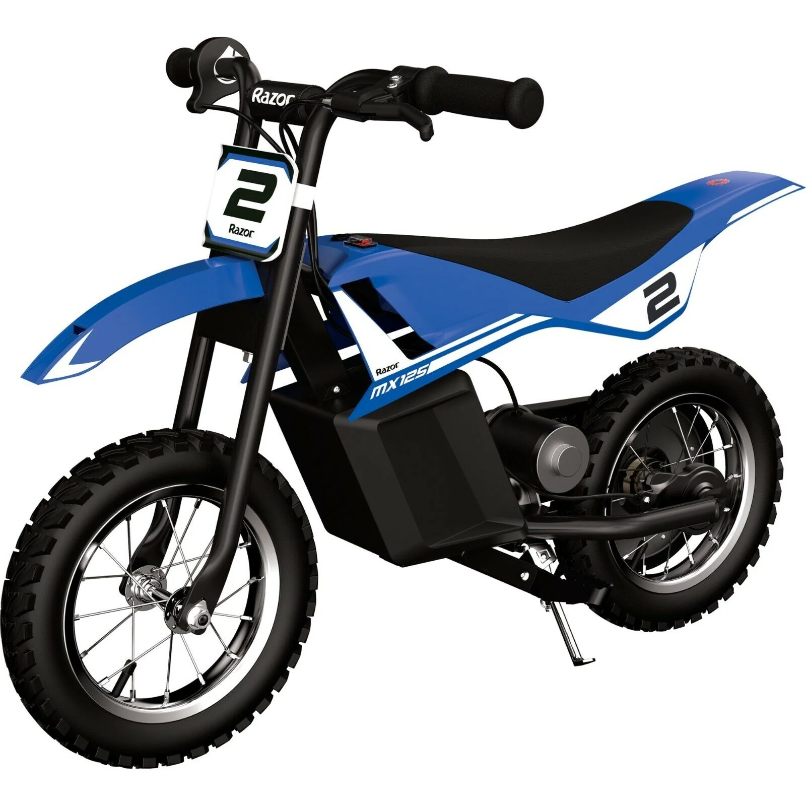 2025 Razor Dirt Rocket MX125 Elektrisk Motocrosscykel til Børn - Blå