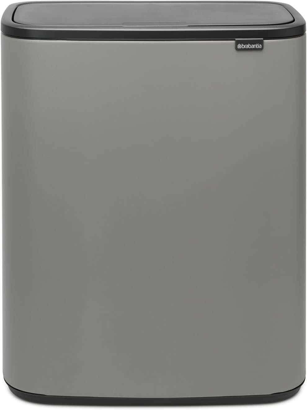 Brabantia Abfalleimer, Stahl matt, Anti-Fingerprint, 2 x 30 l