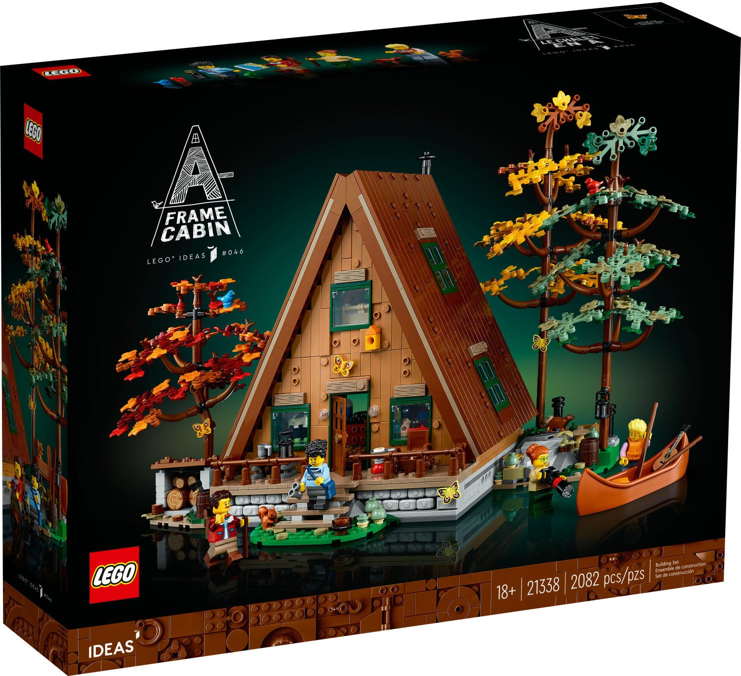 LEGO – Ideas A-Frame-Hütte 21338