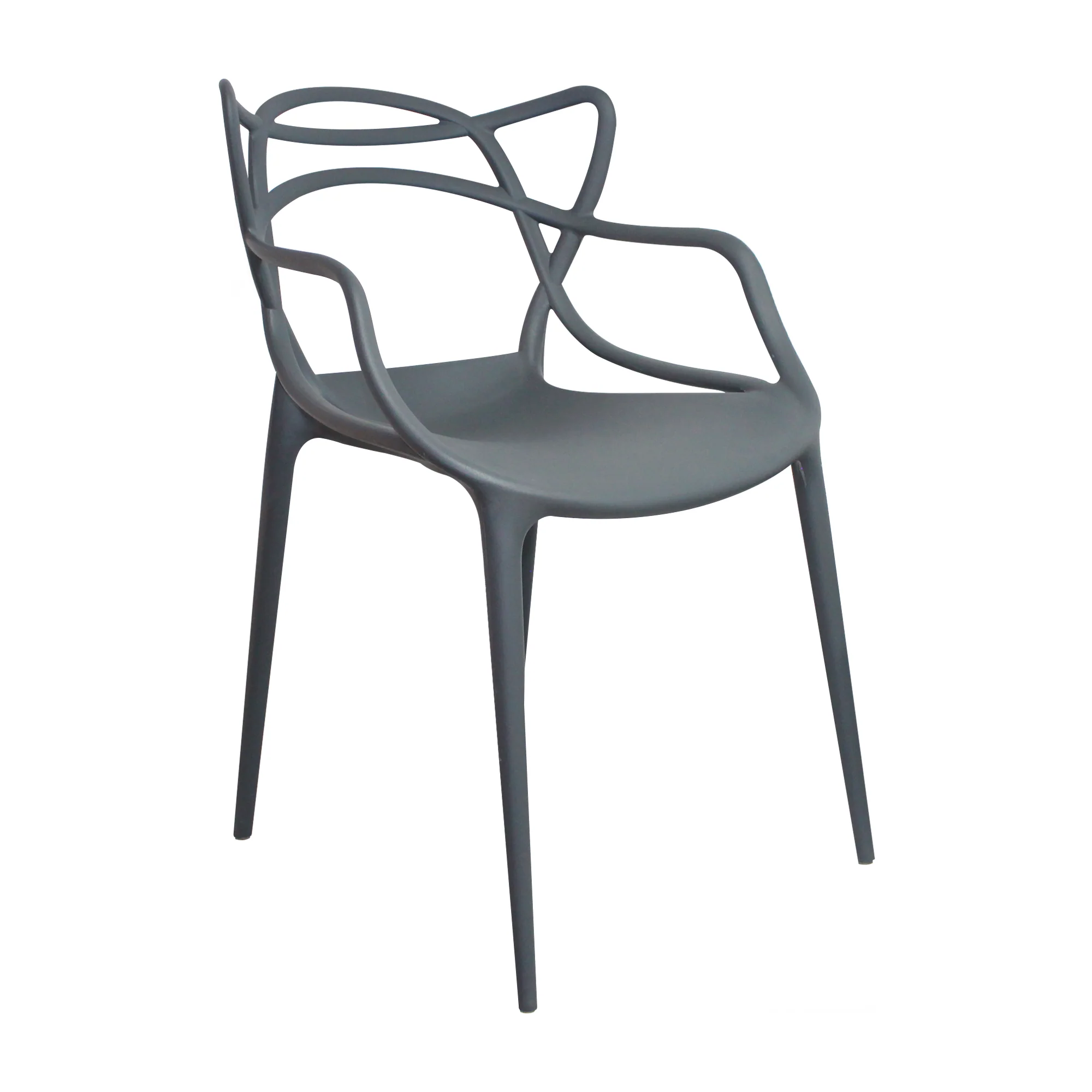 2025 Sæt x 2 Solna havestole 54 cm europæisk grå med armlæn