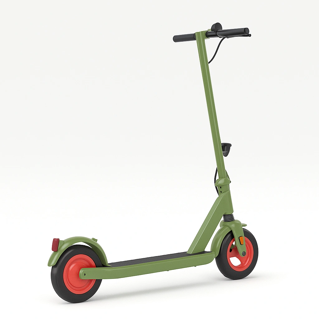 Trottinette en métal pour enfants, adaptée à une utilisation en extérieur, hauteur réglable