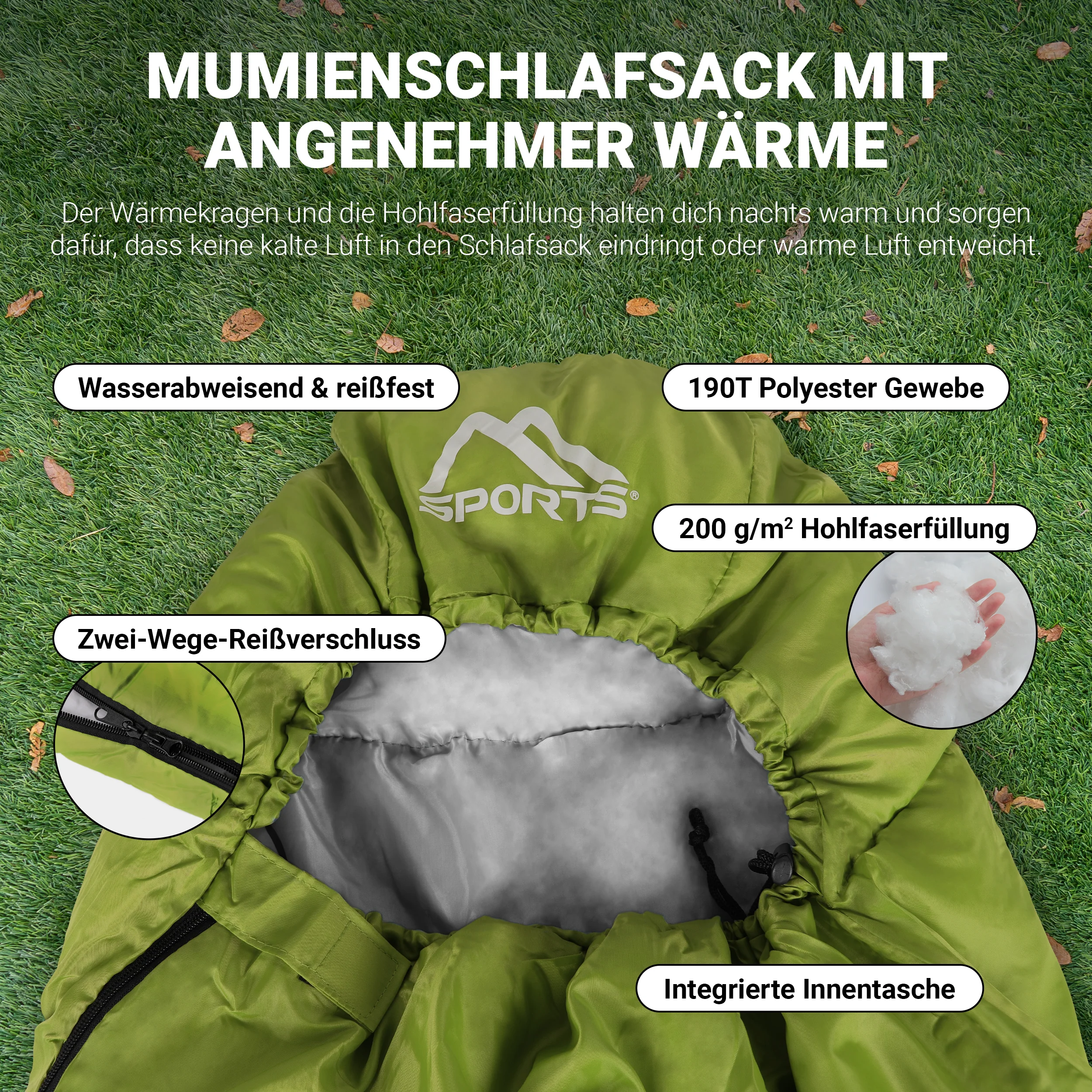 2025 Green Premium Camping-Set