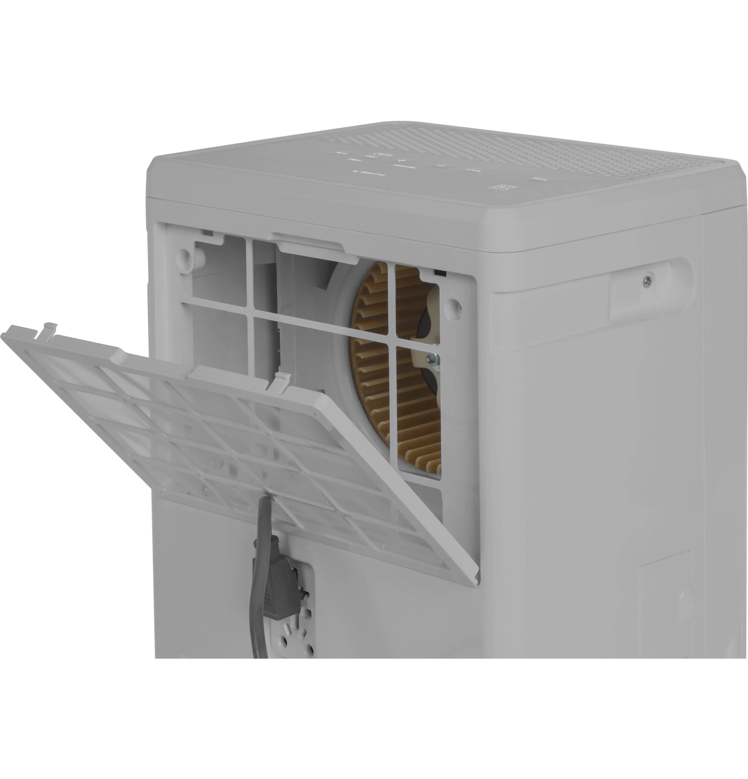 2025 GE Appliances APHR50LB – Bærbar affugter med indbygget pumpe og Smart Dry. Energy Star®-certificeret.