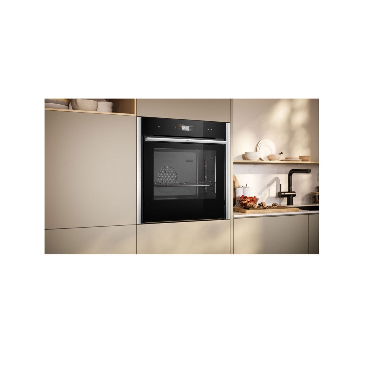 Neff Dampfgarer 71L 60cm Schwarz - B64fs31n0