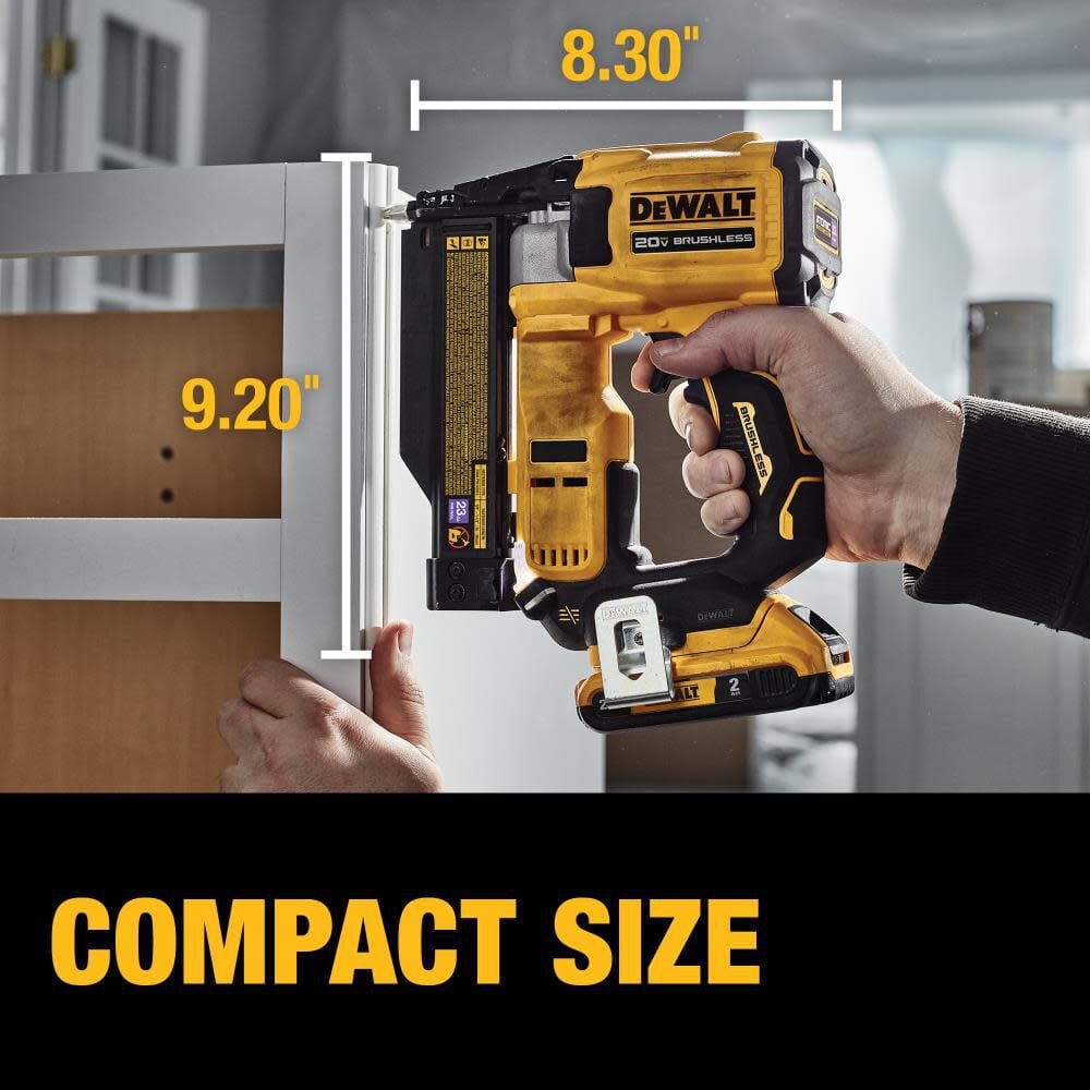 ATOMIC Compact Series 20V MAX Akku-Nagler-Set 23 Ga. DCN623D1 – DEWALT