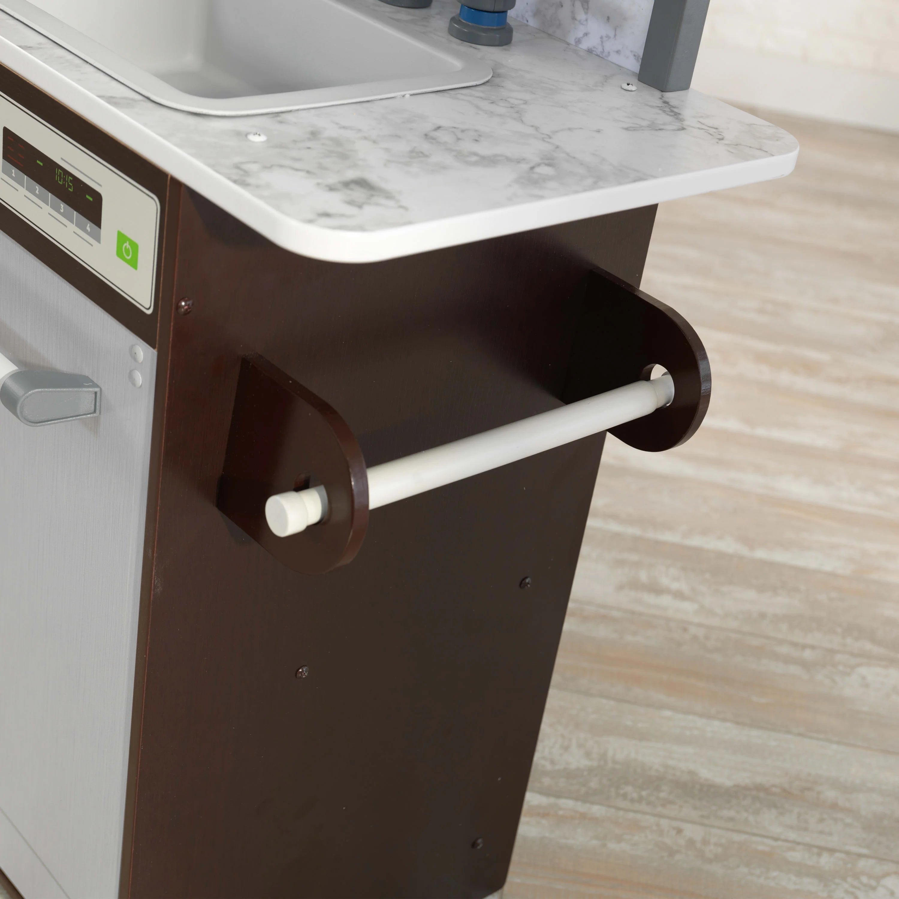 KidKraft Uptown Elite Espresso Spielküche mit Licht und Sound