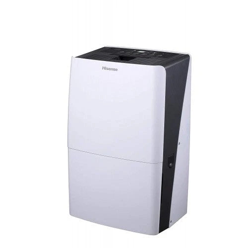 Hisense 70 Pint Affugter DH-7019KP1WG med indbygget pumpe og inklusive slangetilslutning, Energy Star-klassificeret, ideel til kældre og støjsvag drift (renoveret)
