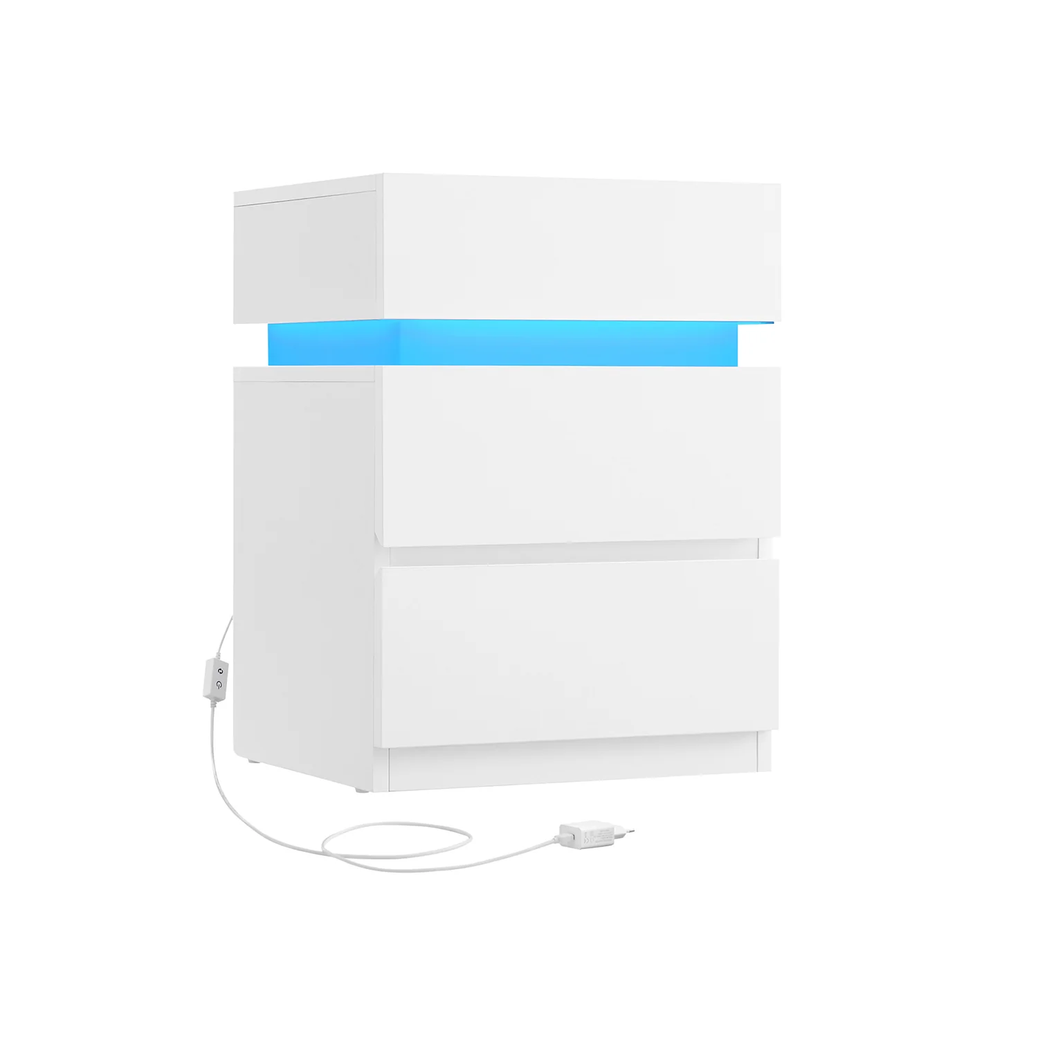 Natbord med variabel flerfarvet LED-lysstribe