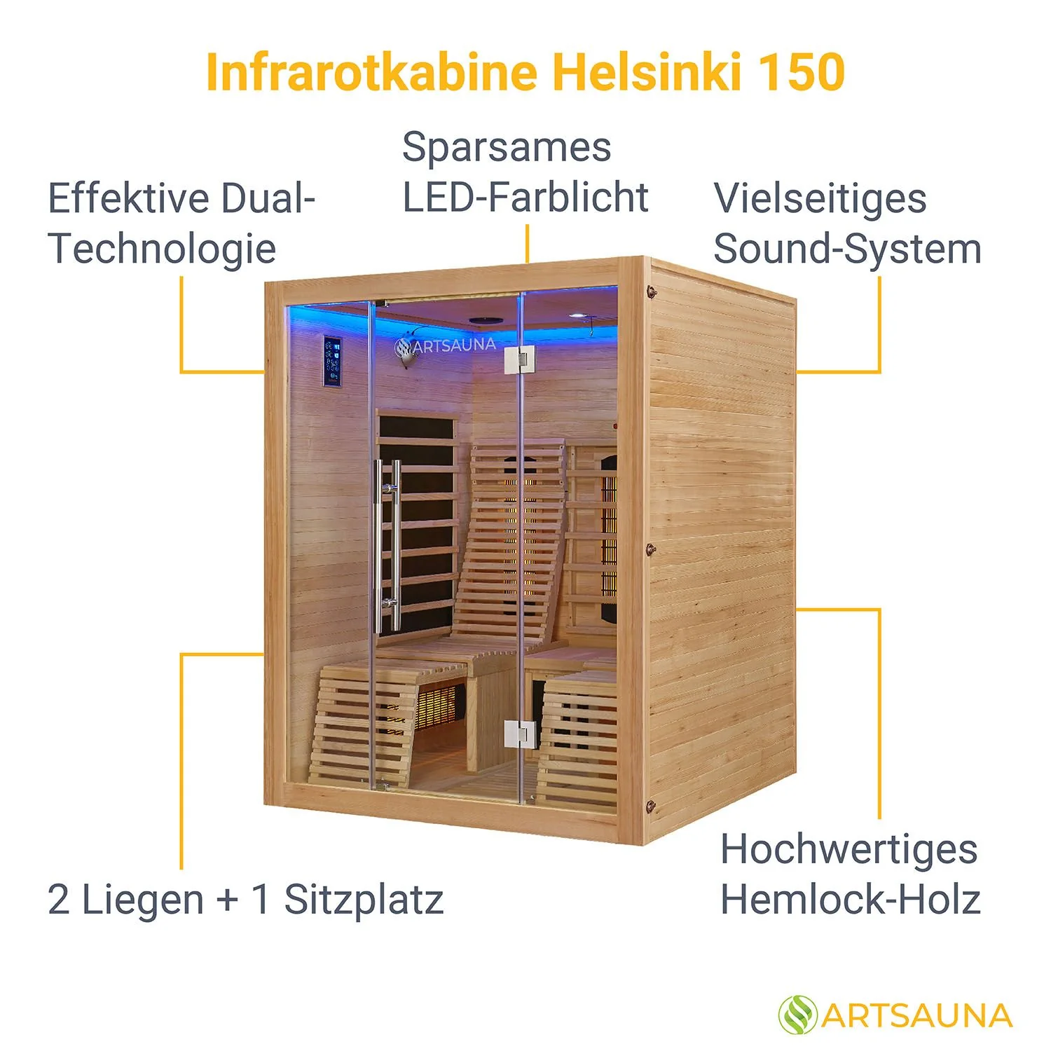 2025 Helsinki 150 Infrarotkabine