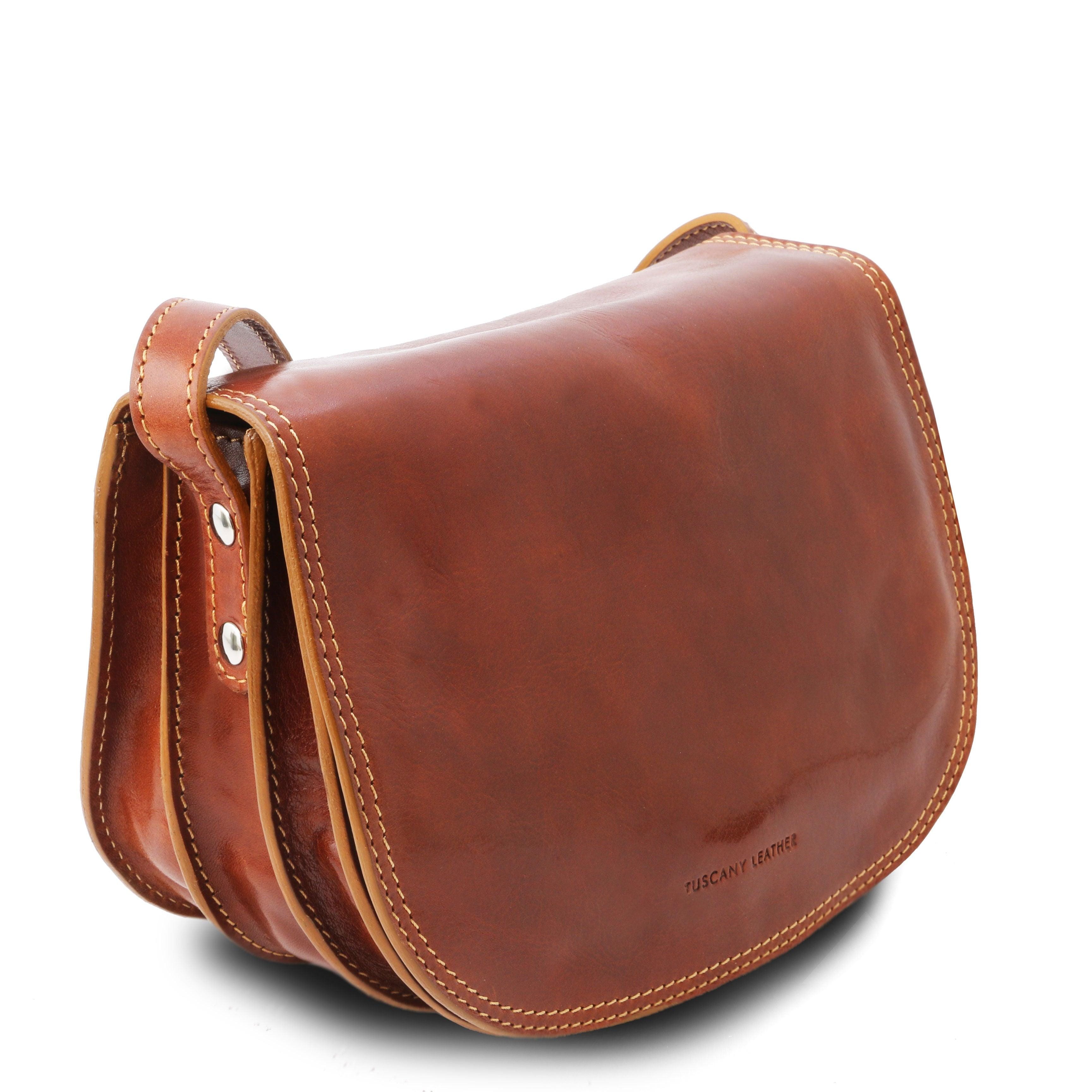 Isabella - leather saddle bag | TL9031