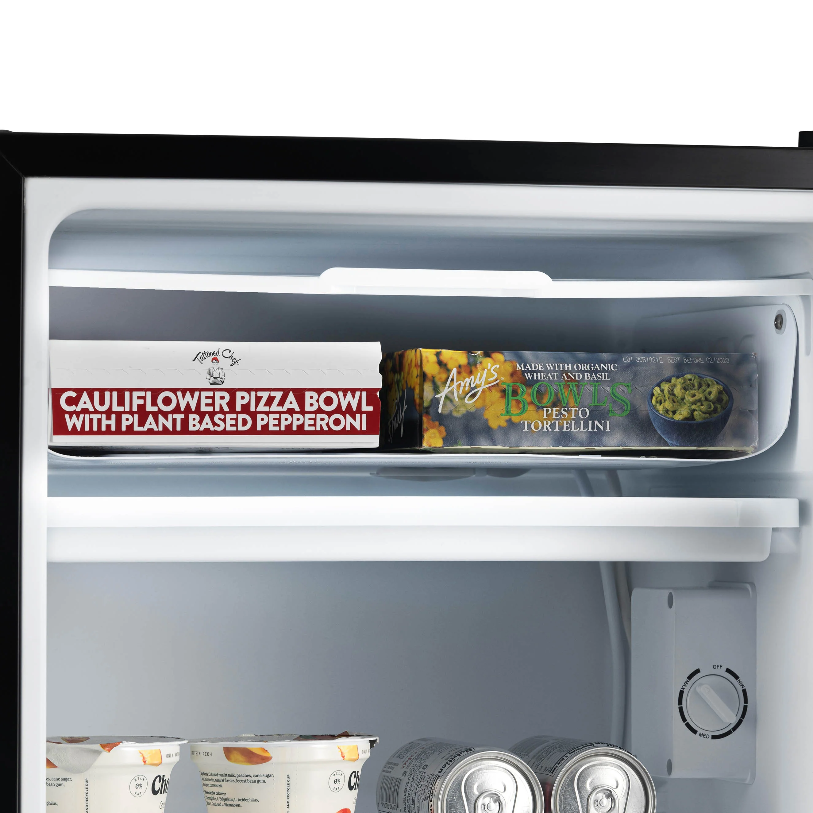 Réfrigérateur compact Newair® 2025 avec congélateur. 3,3 pieds cubes – Noir