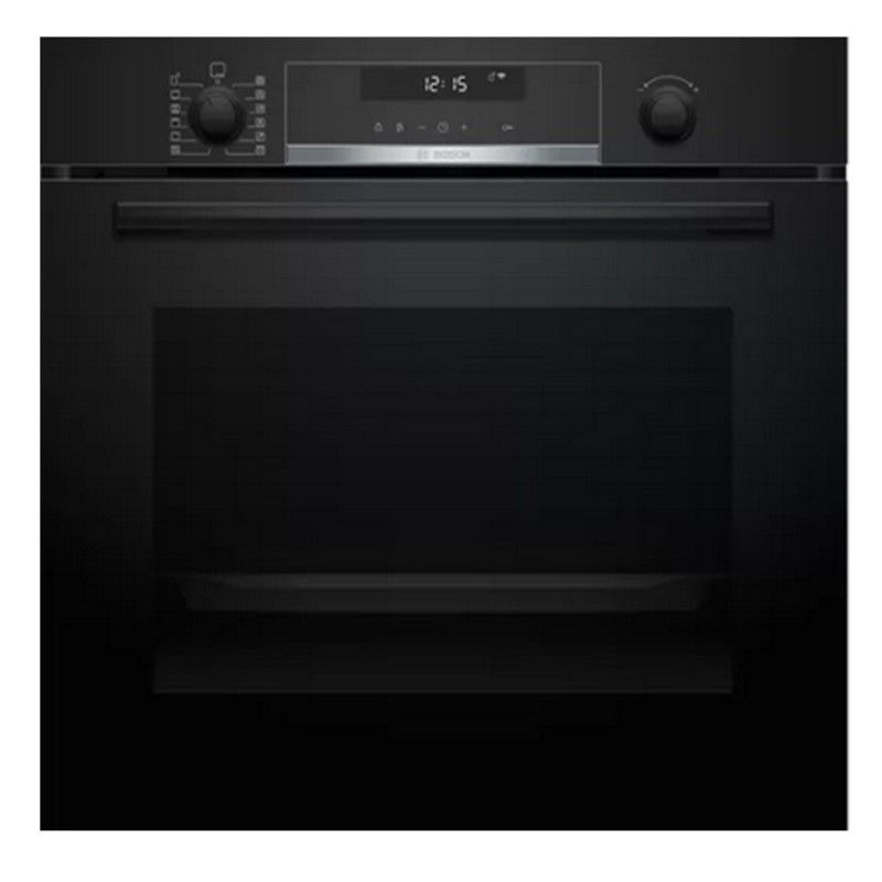 Bosch HBG5780B6 Pyrolyse-Backofen aus schwarzem Glas
