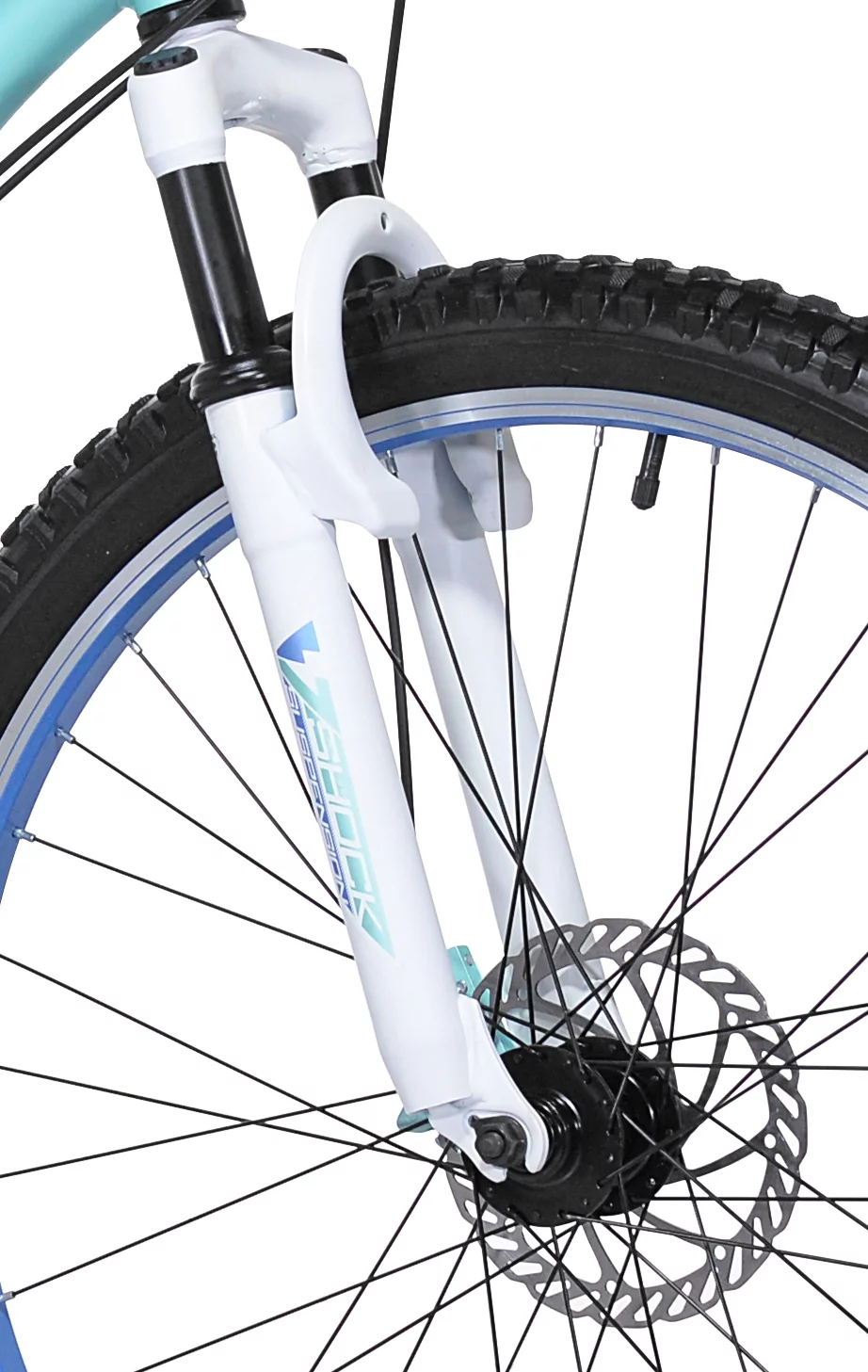 Genesis Whirlwind mountainbike til kvinder. 26 tommer. Turkisblå