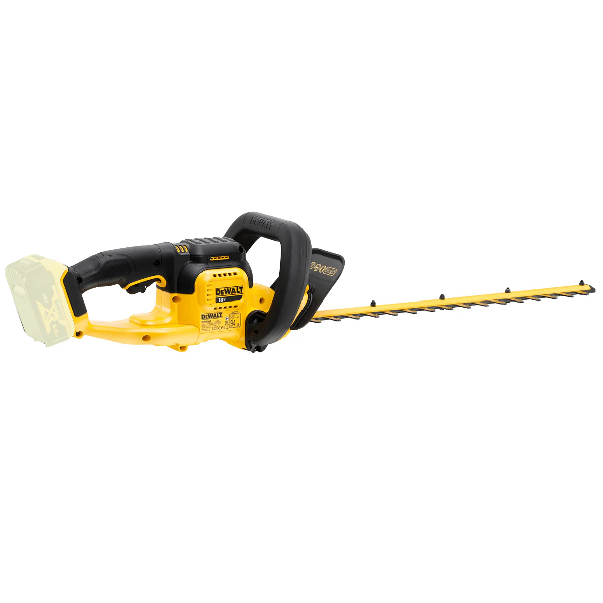 2025 Dewalt DCMHT563N 18V XR 550mm Hækkeklipper | Kun krop