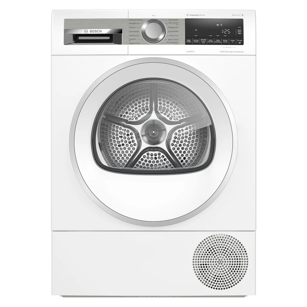 Bosch Serie 6 Wärmepumpentrockner WQG235DH0, 8 kg, Weiß, Energieeffizienzklasse A+++ (Modelljahr 2025)