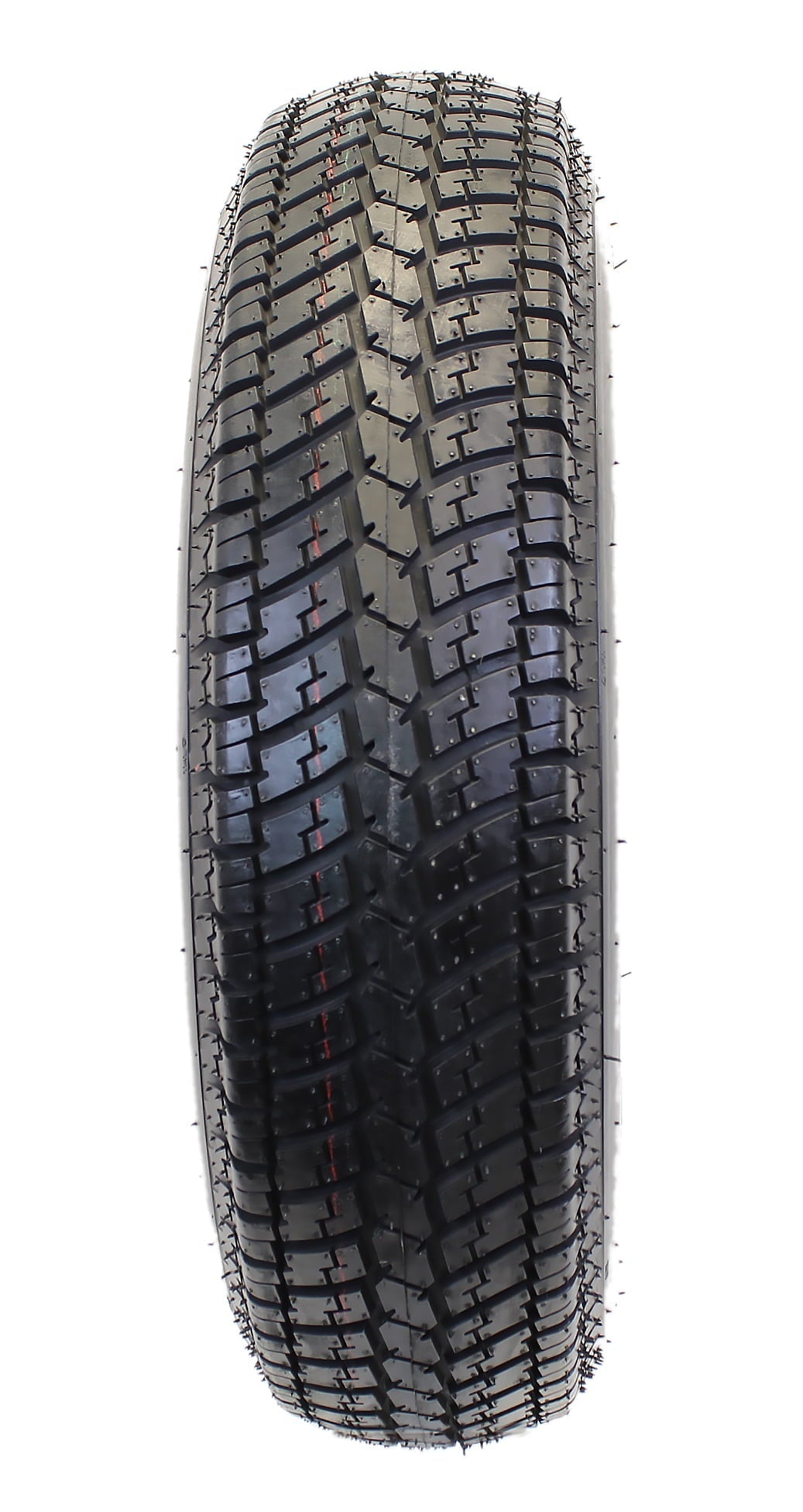 Anhängerreifen montiert auf Felge ST205/75D15 F78-15 205/75-15 LRC 5-Loch Modular Silber Rad