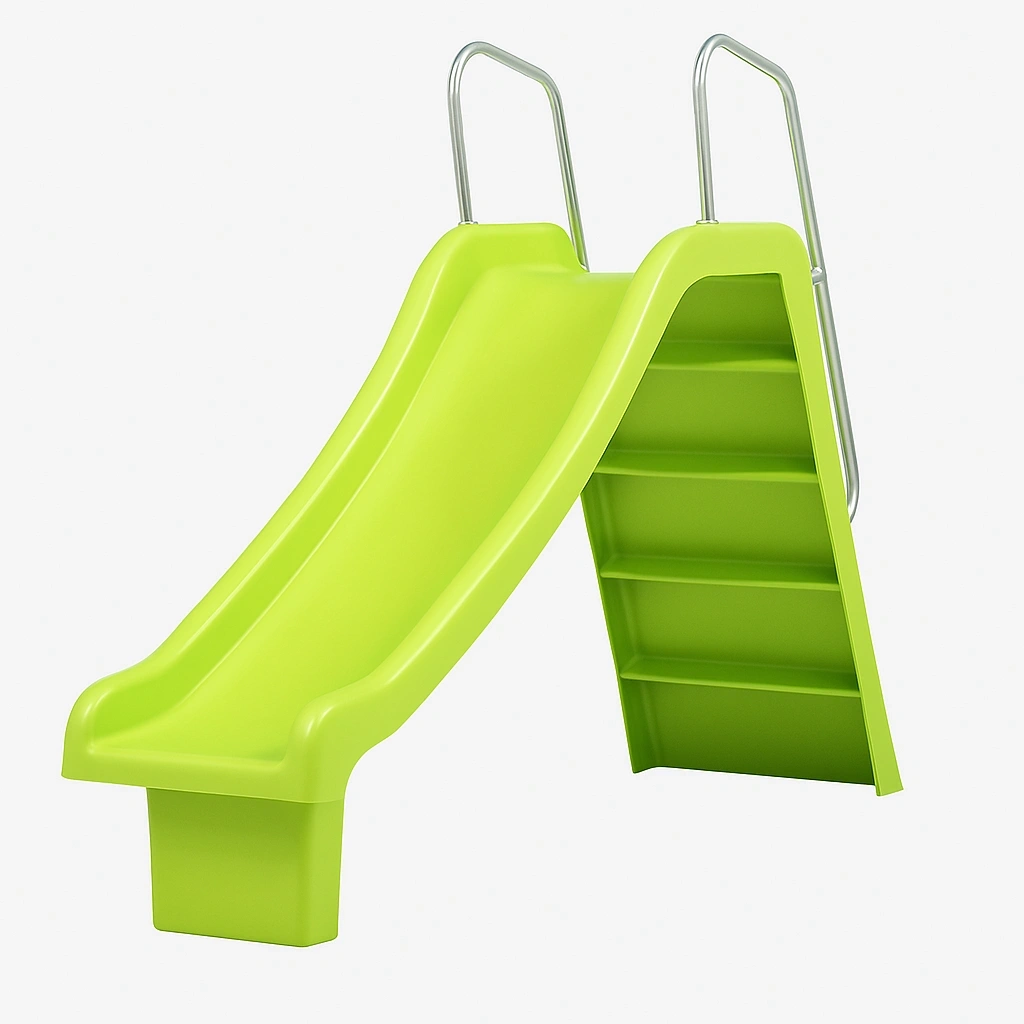 Toboggan vert 180 x 80 x 120 cm, à partir de 3 ans, non pliable - XLRsYWhG76bE