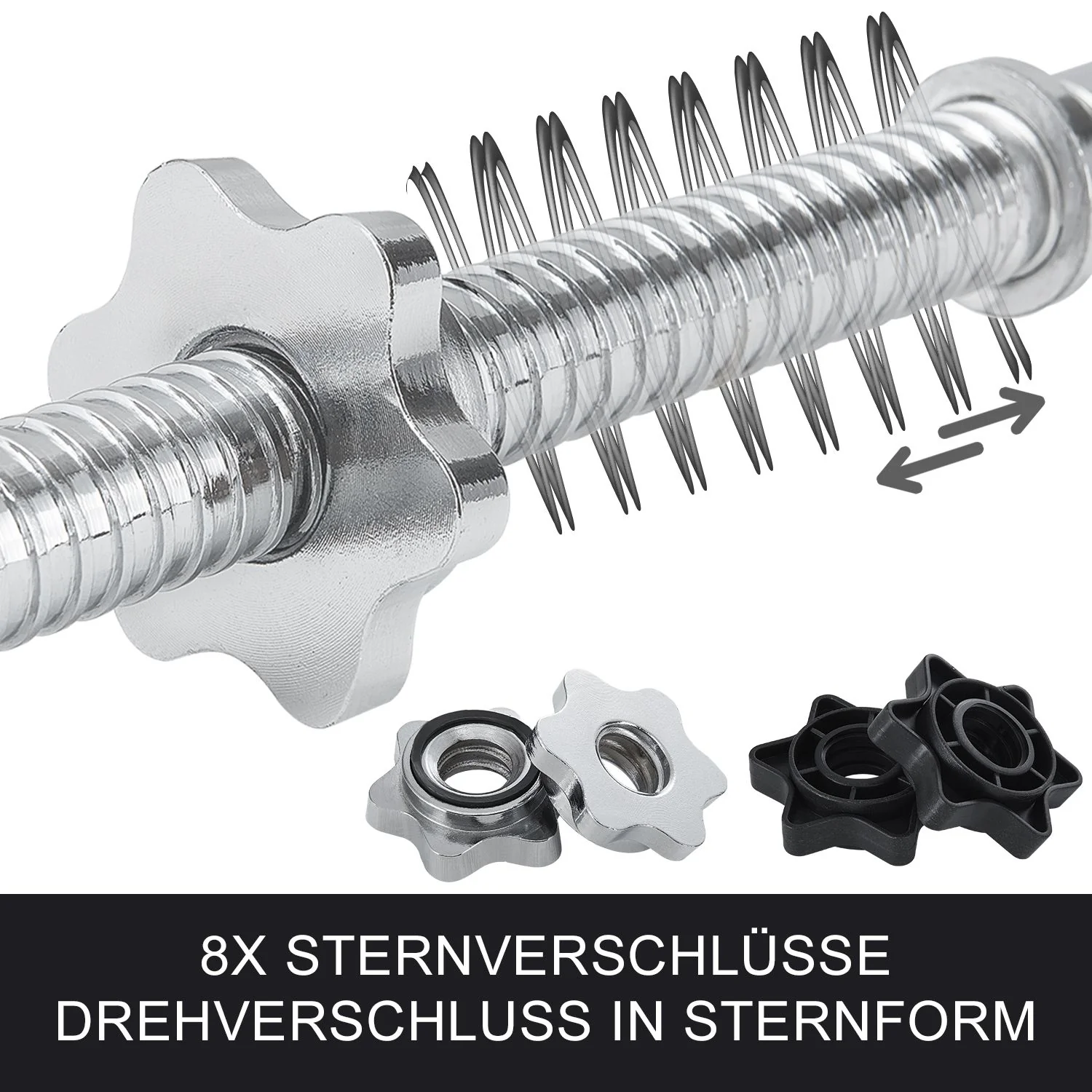 ProfiGym 1000 Hantelbank (Modelljahr 2025) mit Kurzhantelset