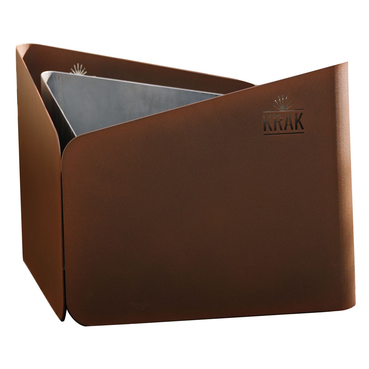 Krak Holzkohlenbecken 79 x 69 cm – Levant Fleur De Rouille