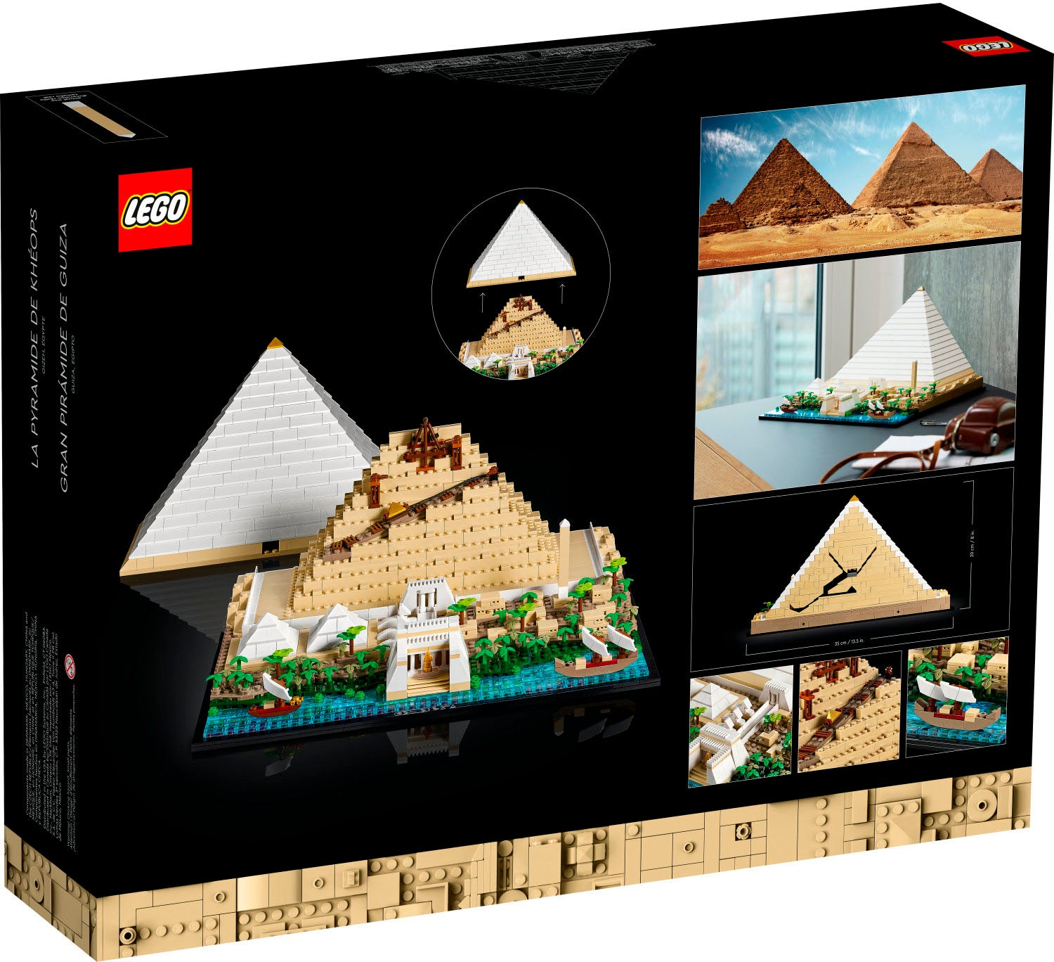 LEGO – Architektur der Großen Pyramide von Gizeh 21058