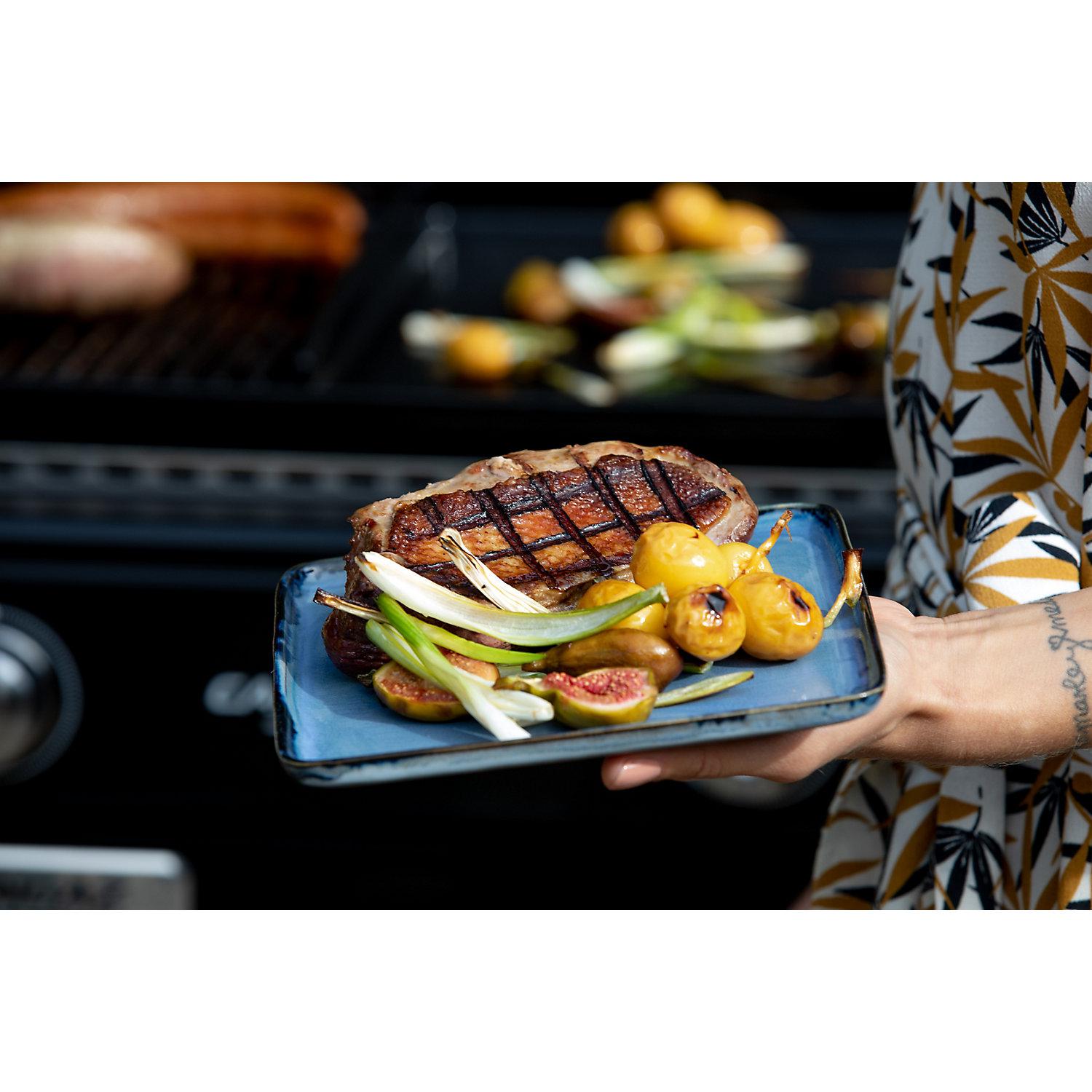 Blue Flame LXD Doppel-Gasgrillplatte