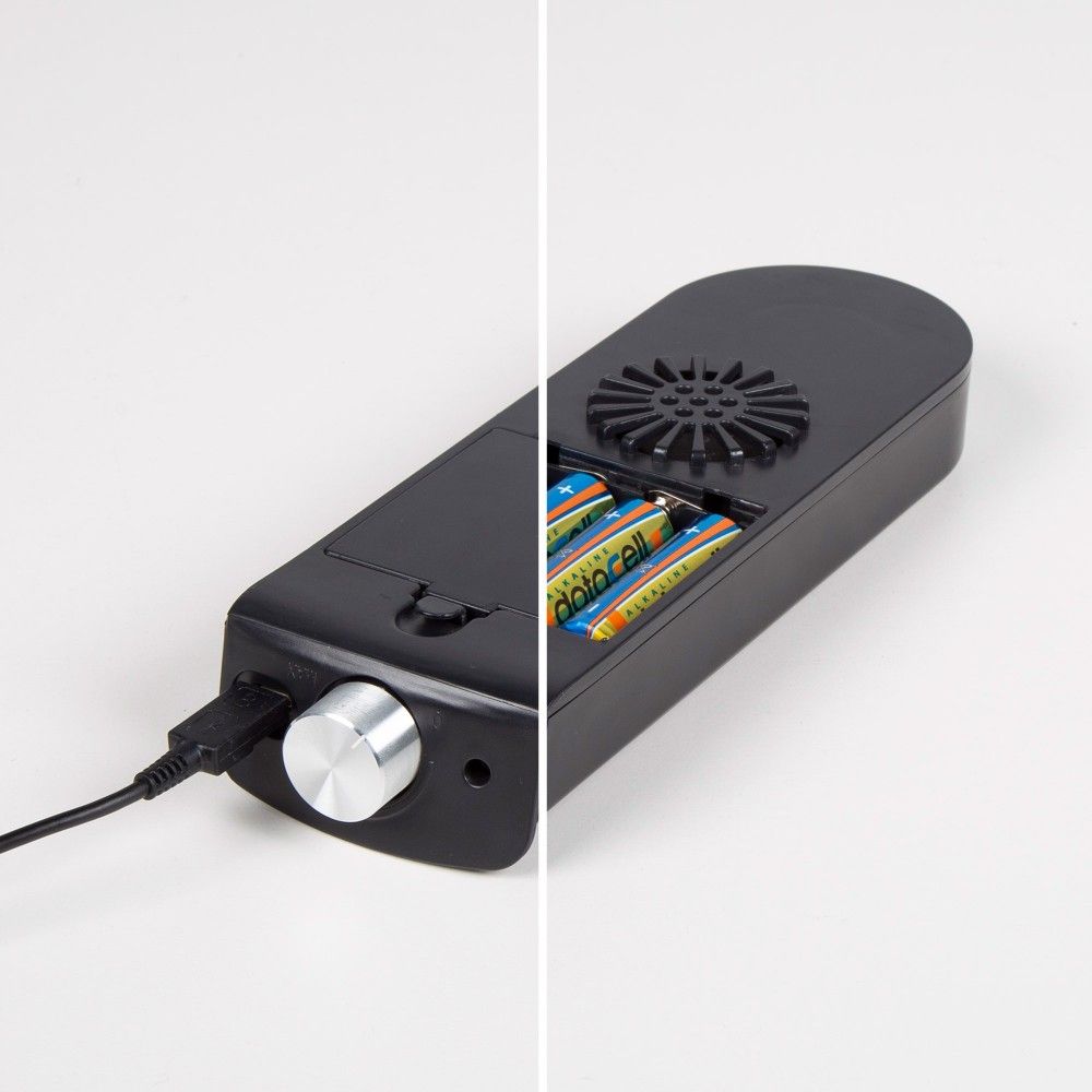 Aktive Tragbarer, schwarzer, rauchfreier Holzkohlegrill, Ø 34 x 21,5 cm, mit Tropfschutz