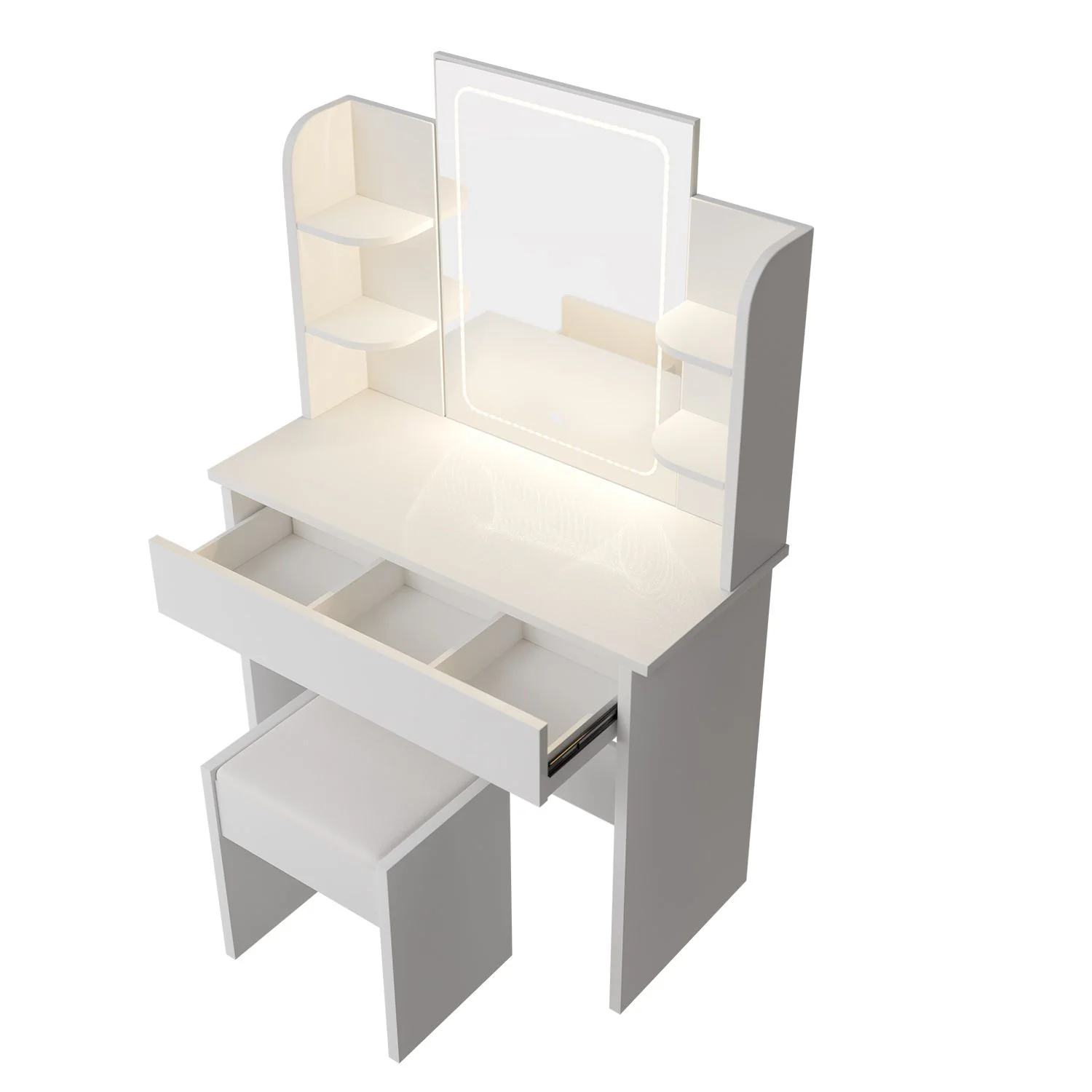 Zoey Schminktisch 2025 mit Melly Hocker