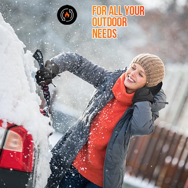 (Cadeau gratuit) Gants chauffants Kemimoto pour UTV, moto et motoneige