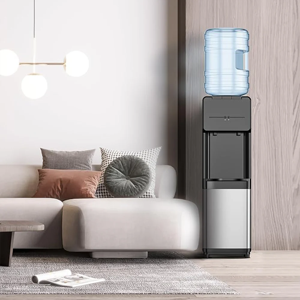 2025 EUHOMY Topbetjent Vanddispenser – Varmt og koldt vand til 3 eller 5 gallon flasker