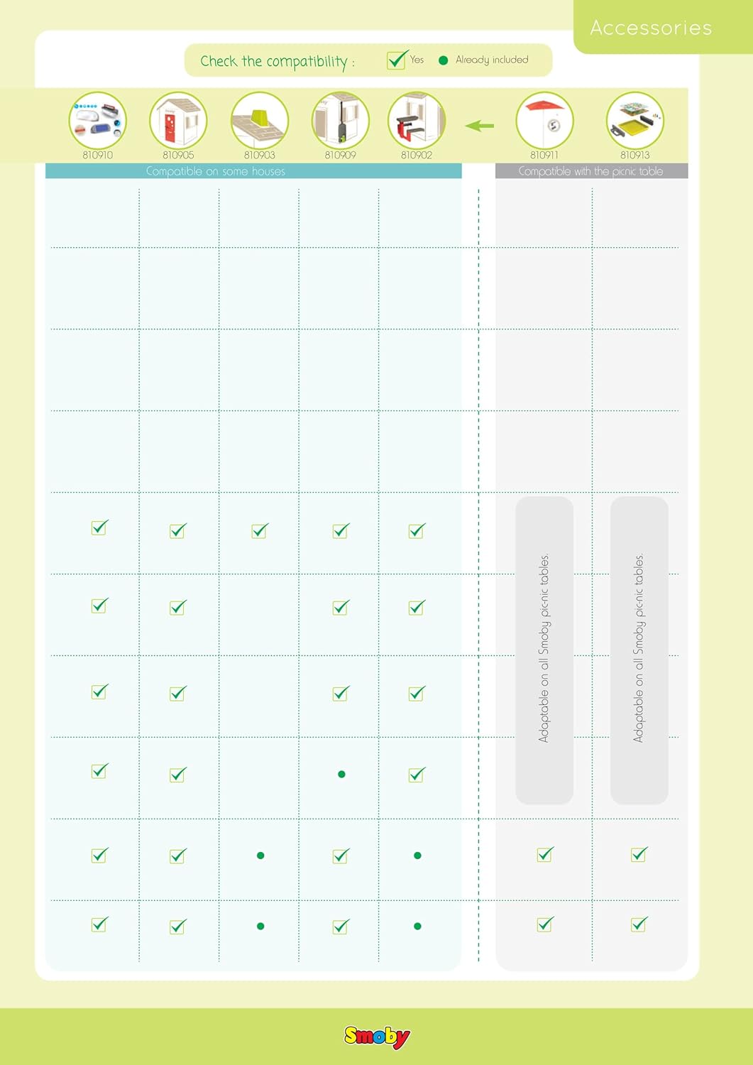 Smoby Life Gartenhaus – Kinder-Spielhaus zum Gärtnern – Inklusive Pflanzgefäß, Vogelfutterhaus, Werkzeug und Zubehör – UV-Schutz – Recyceltes Material – Ab 2 Jahren (7600810408)
