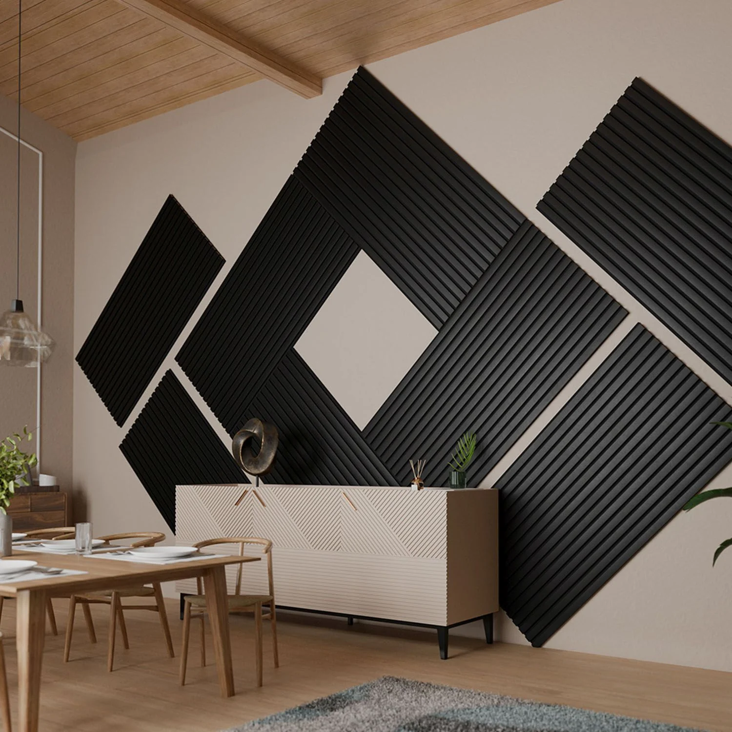 2025 panneaux muraux acoustiques par lot de 4