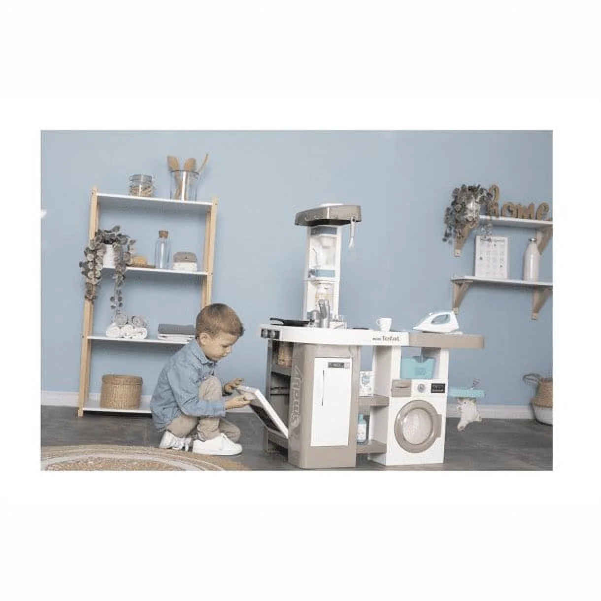 Cuisine Smoby T-fal Studio avec lave-linge 311050