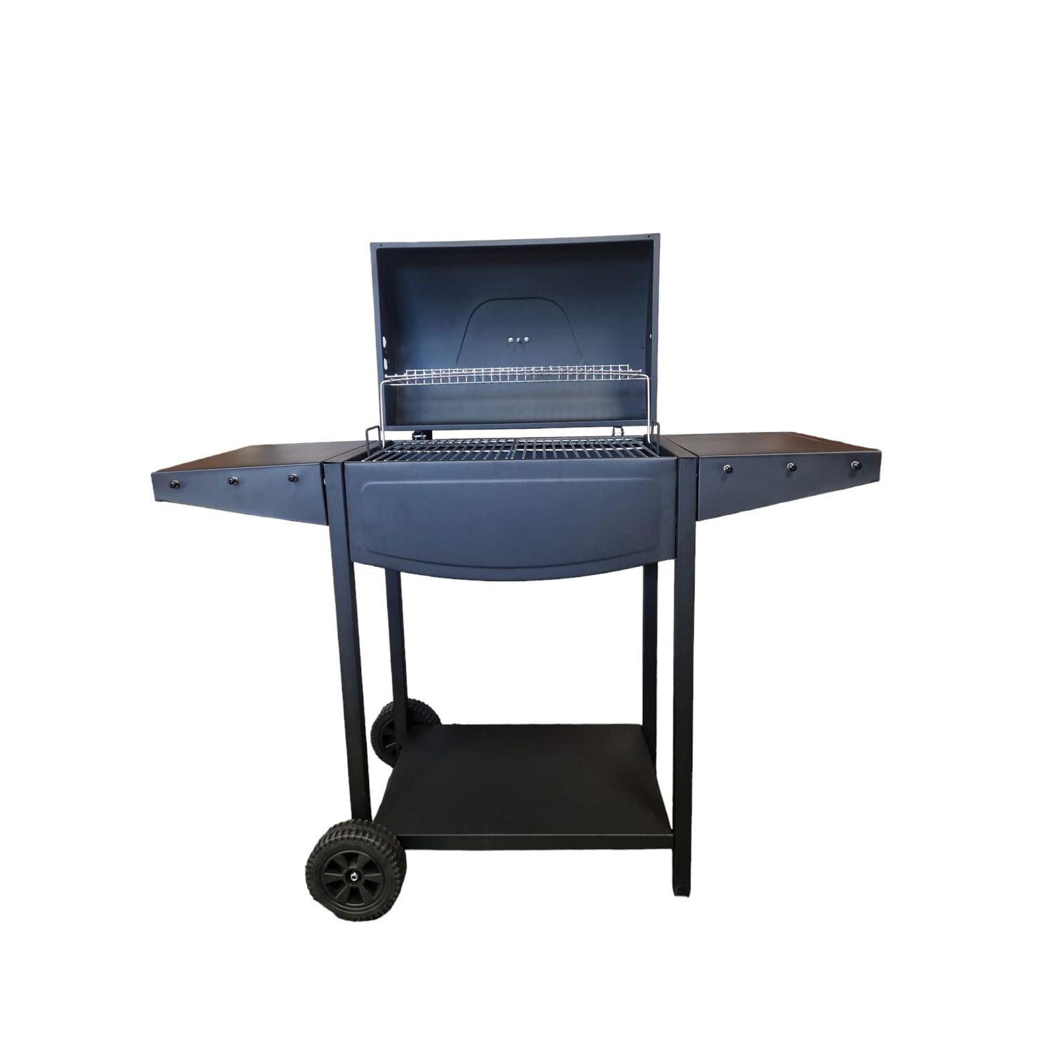 XXL Holzkohlegrill mit Deckel und Rädern Elecsan BQ112