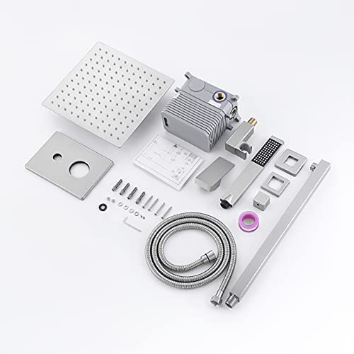 KES Duschsystem mit 12-Zoll-Regenduschkopf