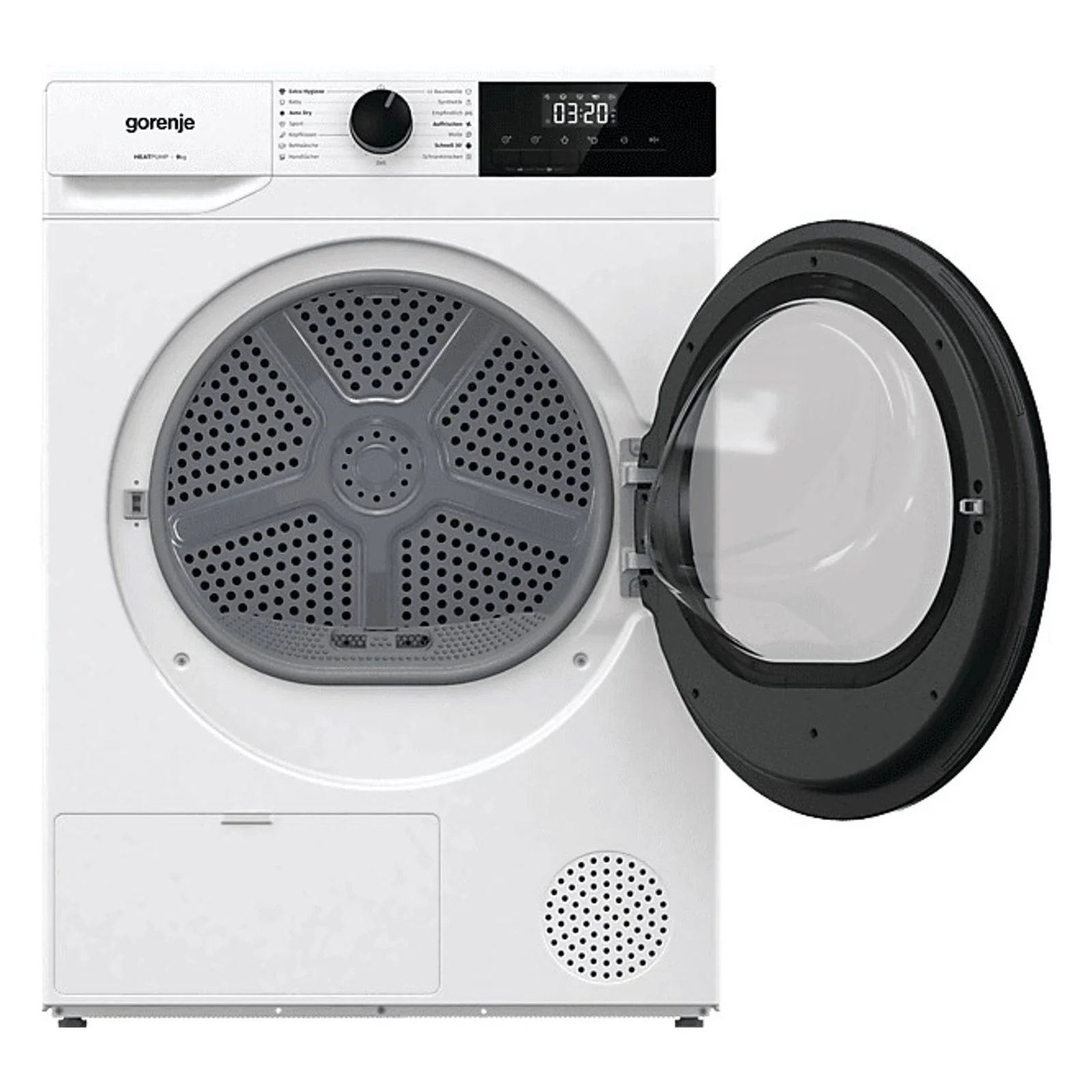 2025 GORENJE DHNE 93/DE 9 kg A+++ weißer Wärmepumpentrockner