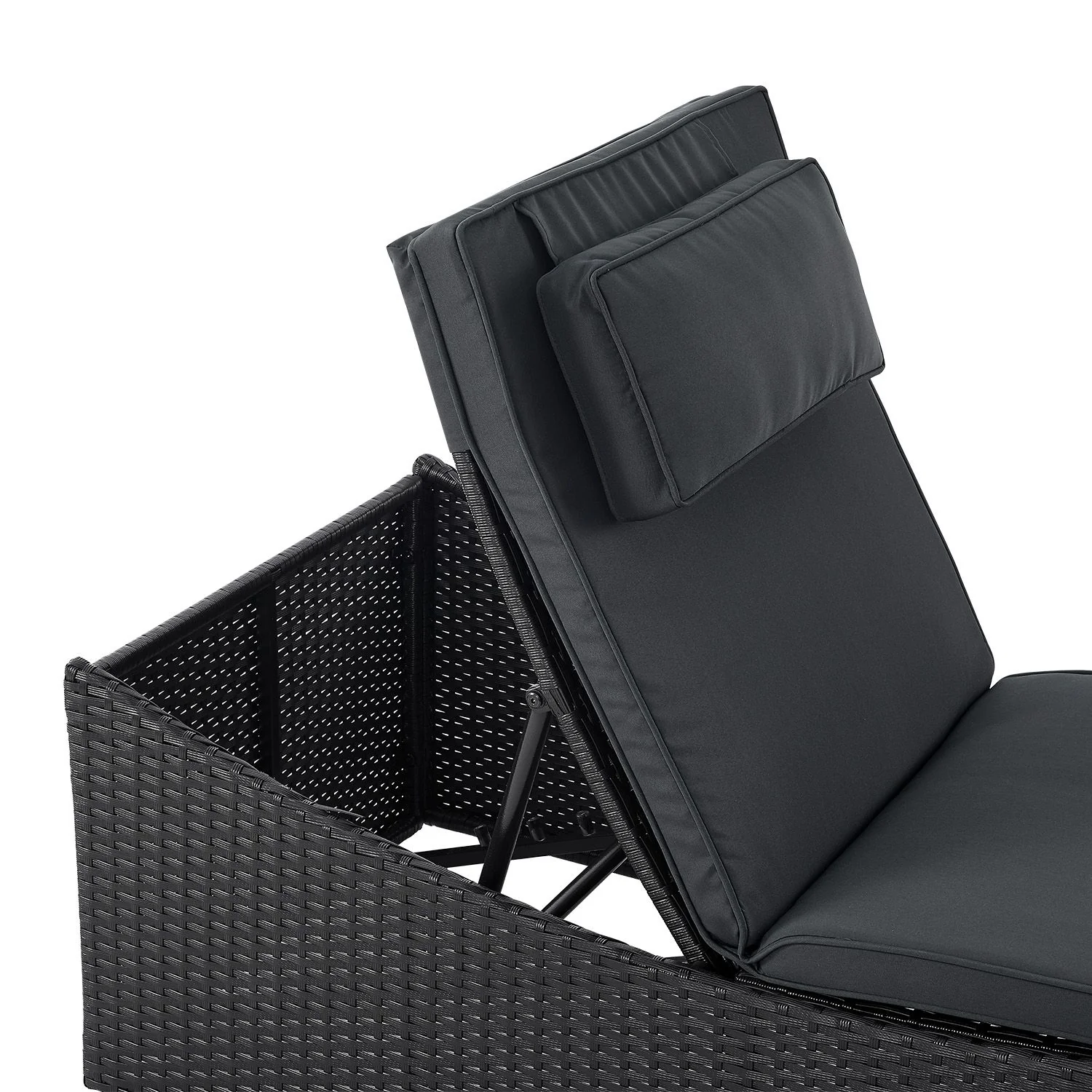 Chaise longue pliante Lamia en polyrotin 2025