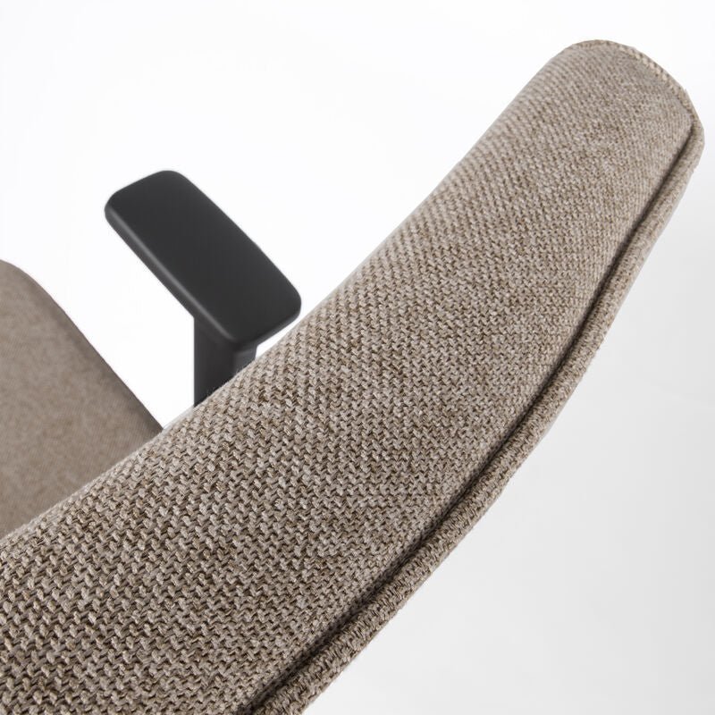 2025 Langsomt lænende Genesis ergonomisk kontorstol | Armlæn | Skydedør | Lændestøtte | Uldbetræk