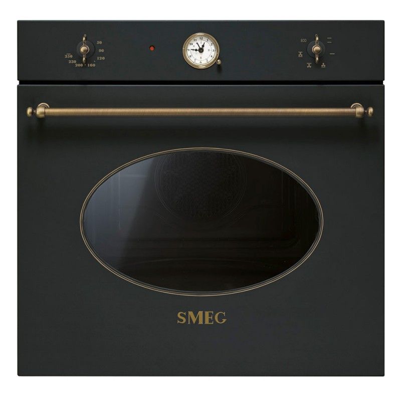 Smeg SF800AO Colonial Anthrazit Backofen