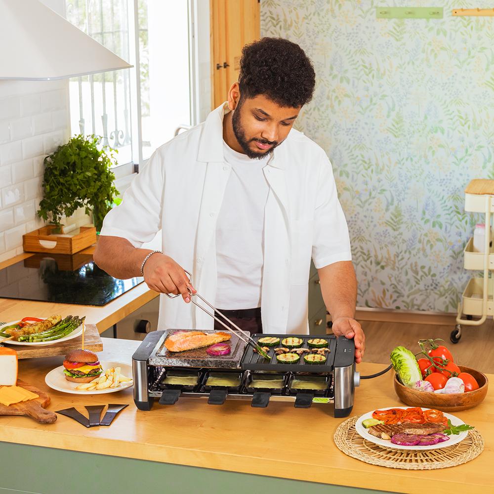 Cheese&Grill 16000 Inox Mixgrill