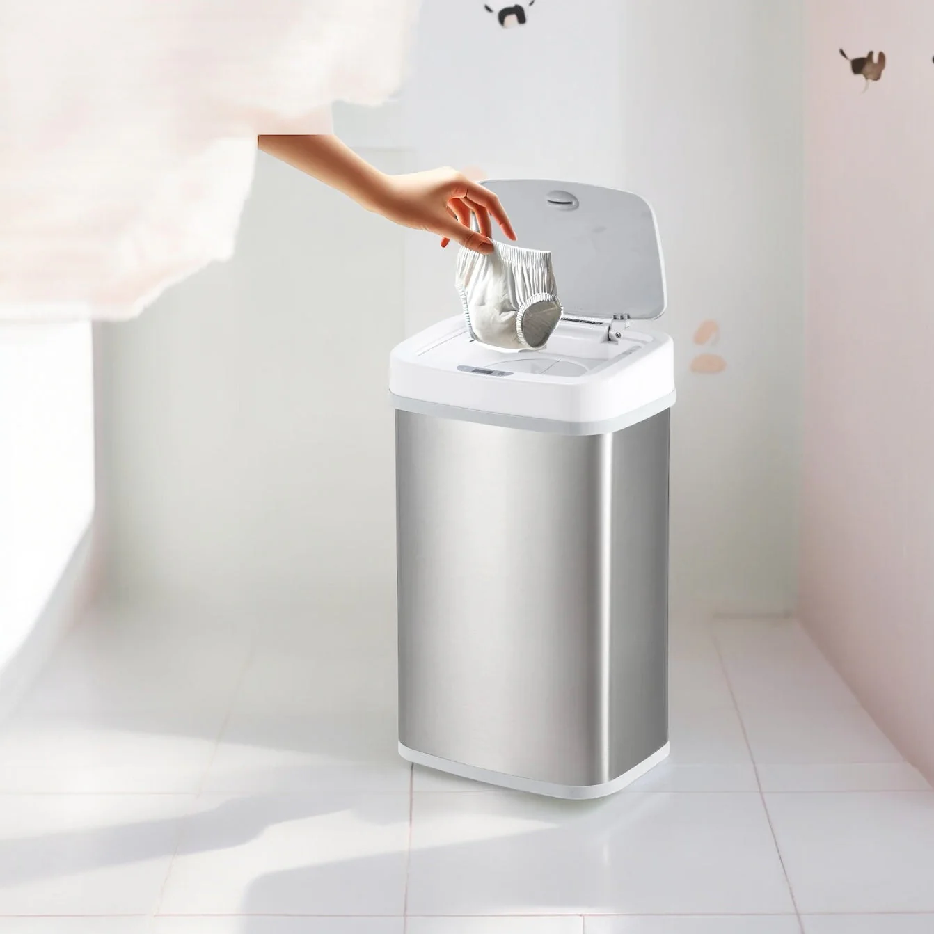 Poubelle anti-odeurs 2025, 15 litres, NS