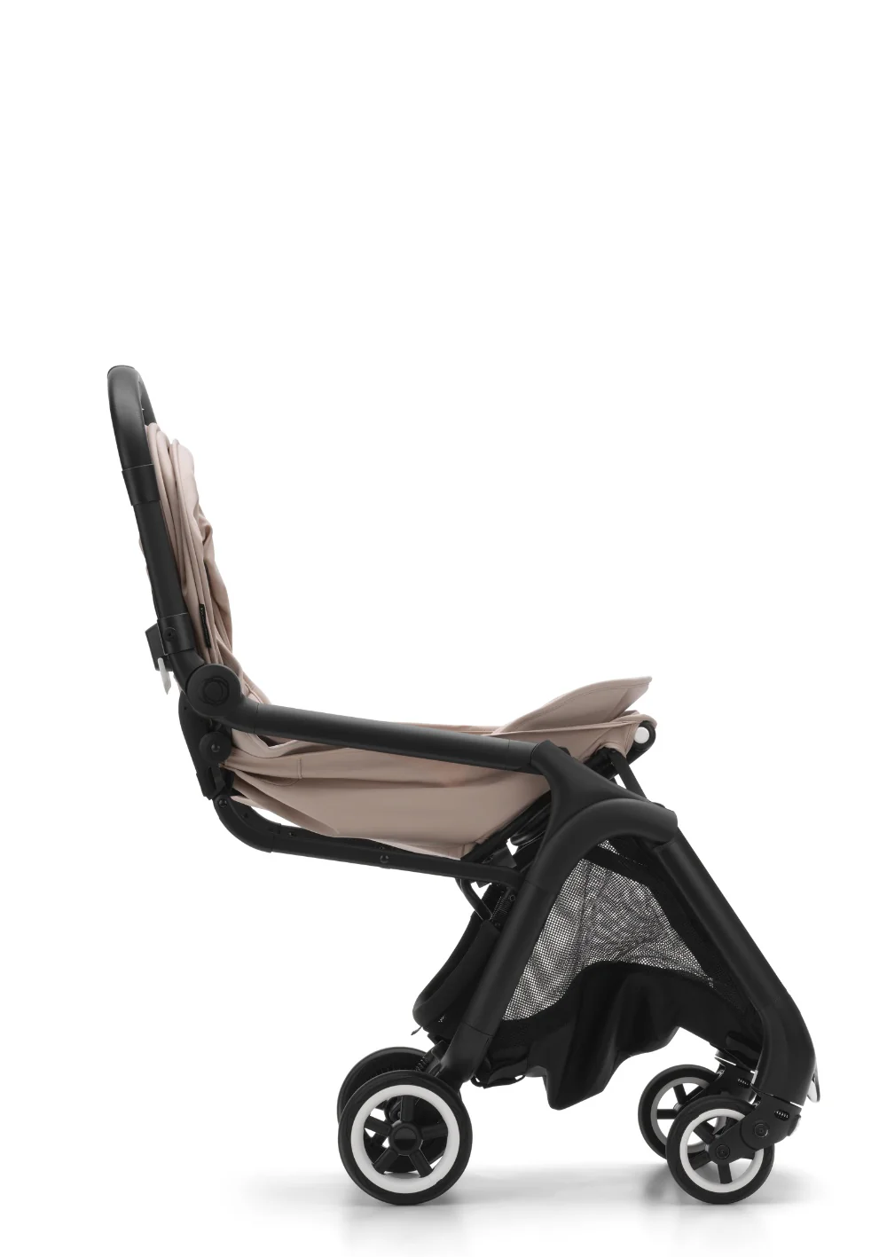 2025 Butterfly Kinderwagen Schwarz / Wüstensand